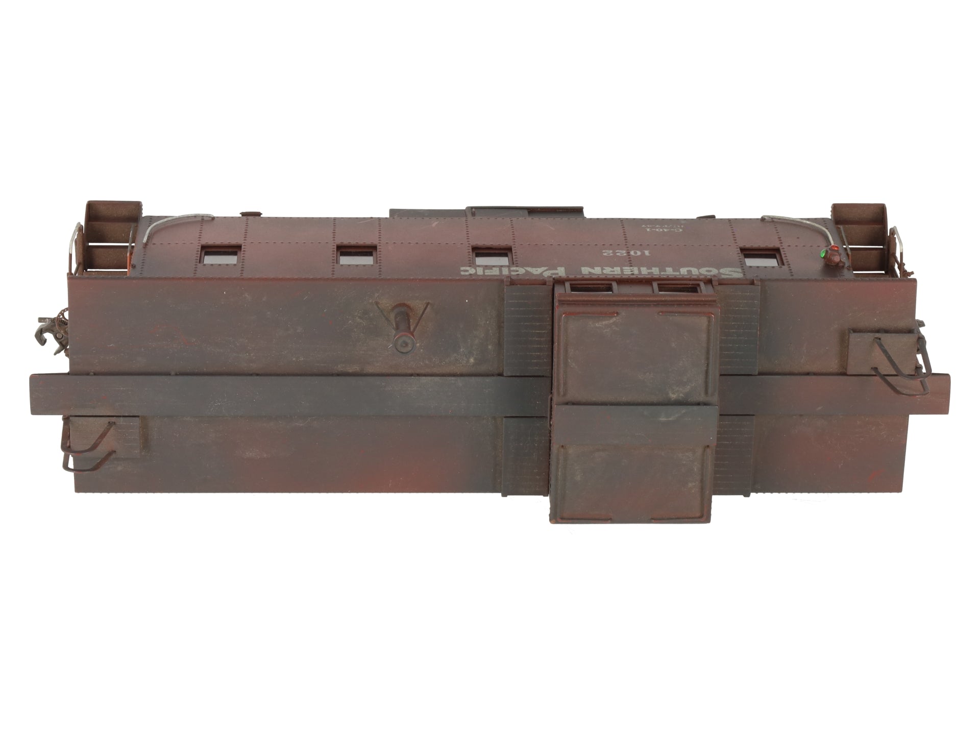 Precision Scale Co. 15335 O Brass SP C-40-1 Steel Cupola Caboose #1022 -2 Rail/Box