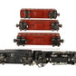 Lionel Vintage O 838W Prewar Steam Locomotive & Tender Passenger Car Set VG