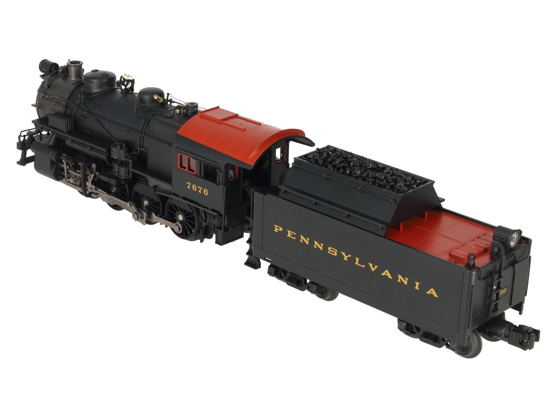 MTH 20-3055-1 O PRR 2-8-0 H10s Consolidation Steam Loco & Tender w/PS2 EX/Box