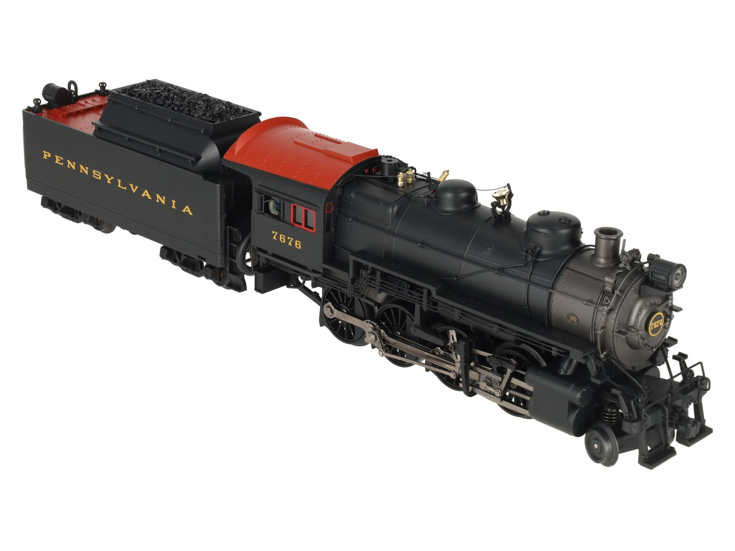 MTH 20-3055-1 O PRR 2-8-0 H10s Consolidation Steam Loco & Tender w/PS2 EX/Box