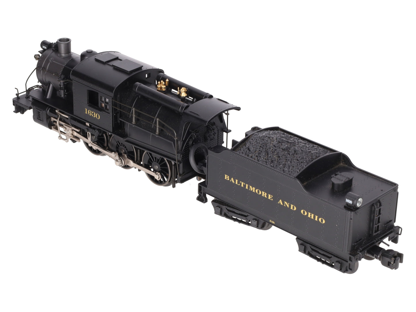 Lionel 6-28742 B&O 4-6-0 Camelback Steam Locomotive & Tender #1630 w TMCC VG/Box