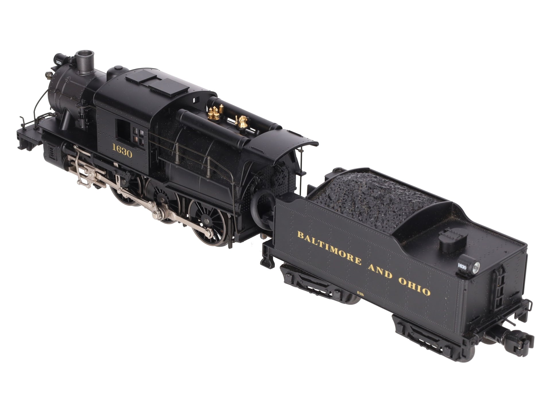 Lionel 6-28742 B&O 4-6-0 Camelback Steam Locomotive & Tender #1630 w TMCC VG/Box