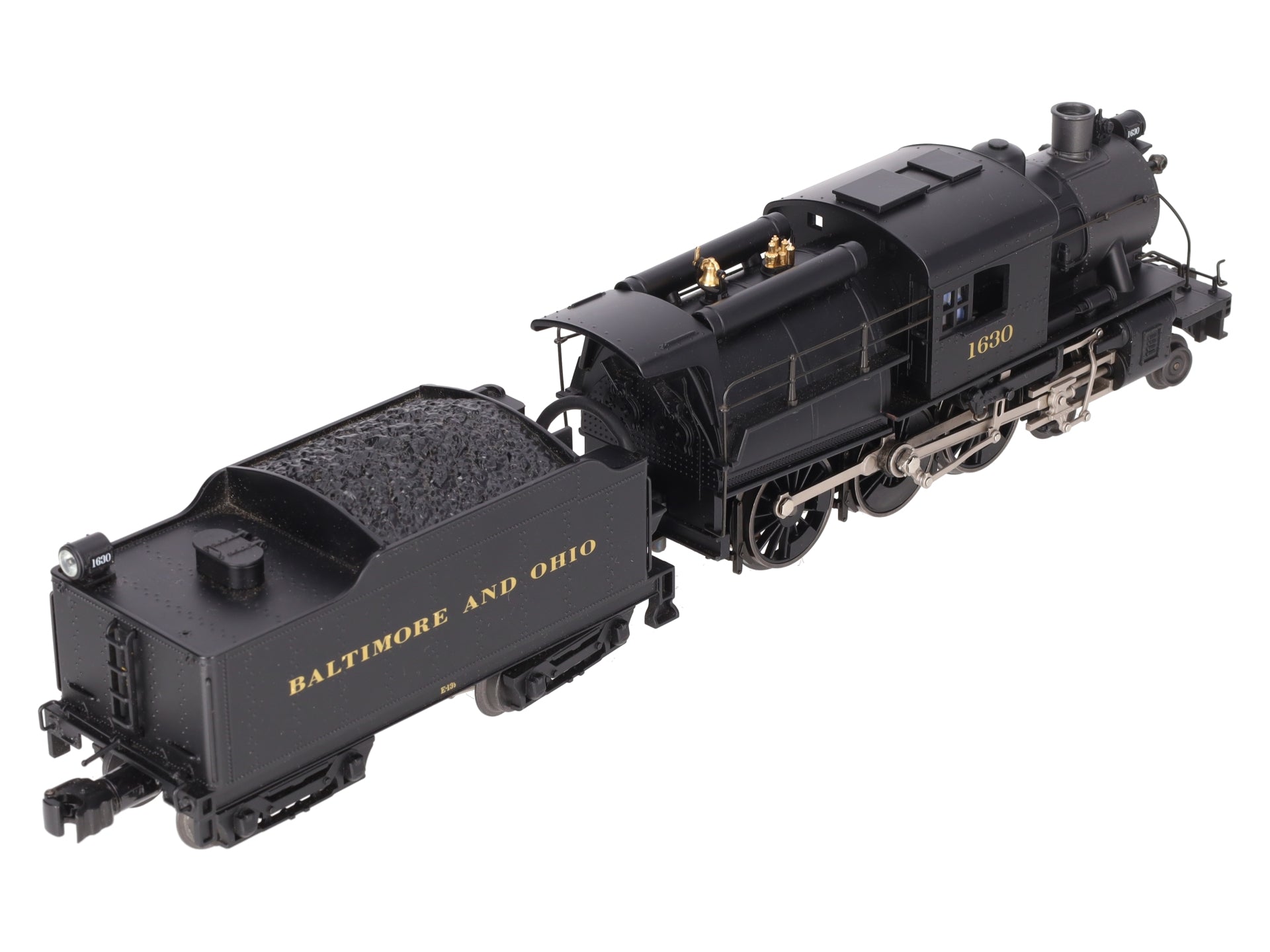 Lionel 6-28742 B&O 4-6-0 Camelback Steam Locomotive & Tender #1630 w TMCC VG/Box