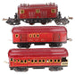 American Flyer Vintage O Electric Loco & Passenger Cars: 3020, 3000, 3001 [3] VG