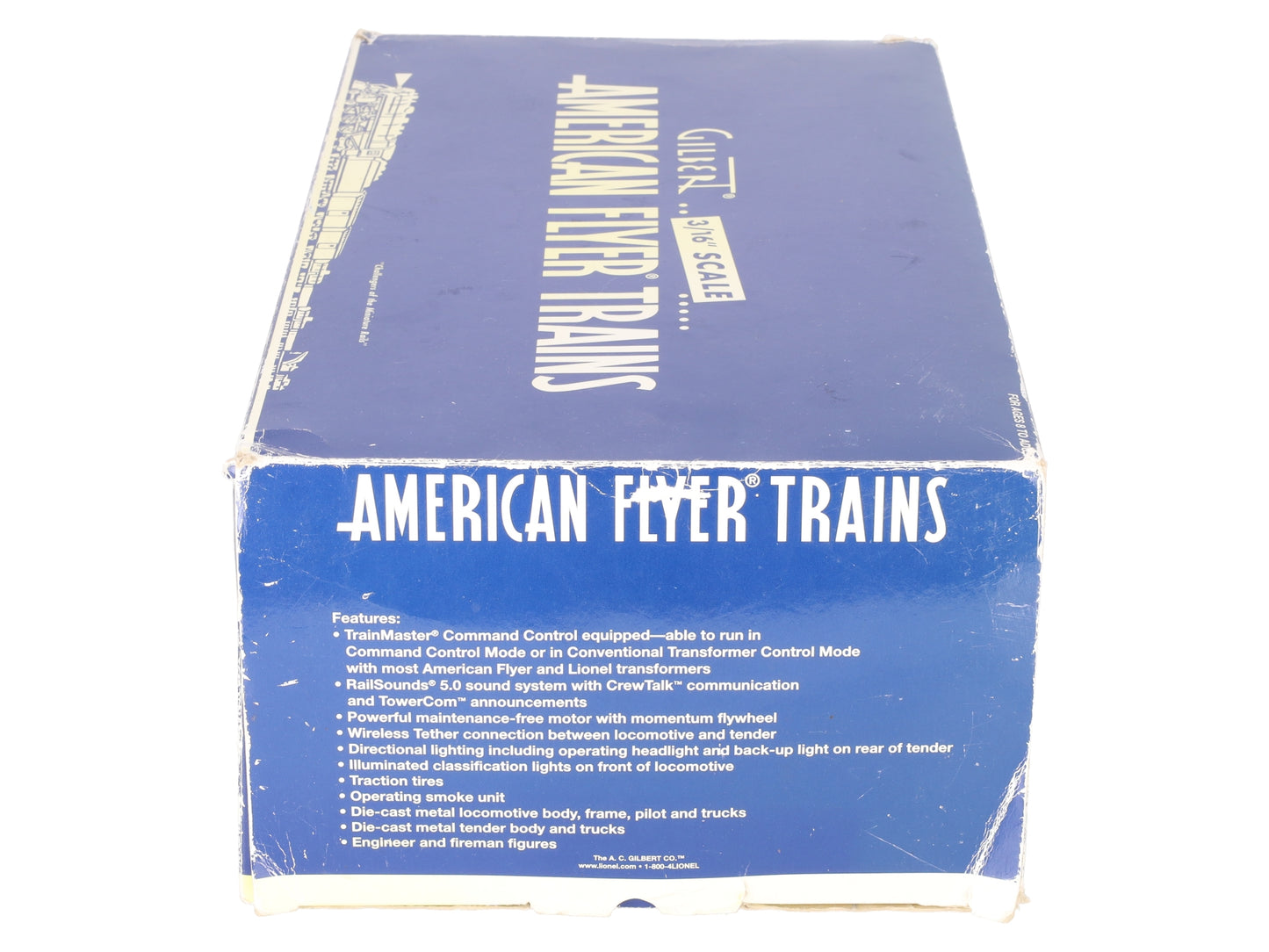 American Flyer 6-48036 S Scale New York Central Mikado 2-8-2 Steam Locomotive VG/Box