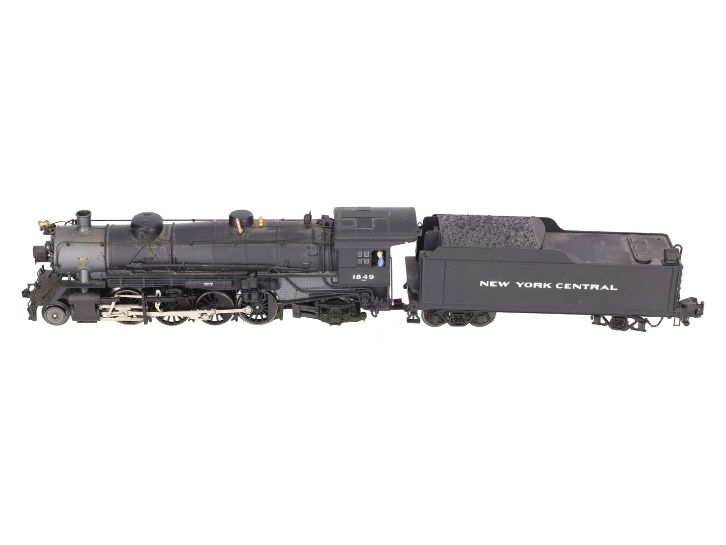 American Flyer 6-48036 S Scale New York Central Mikado 2-8-2 Steam Locomotive VG/Box