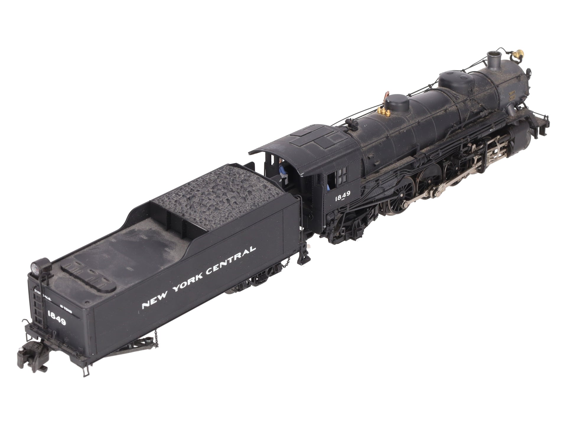 American Flyer 6-48036 S Scale New York Central Mikado 2-8-2 Steam Locomotive VG/Box