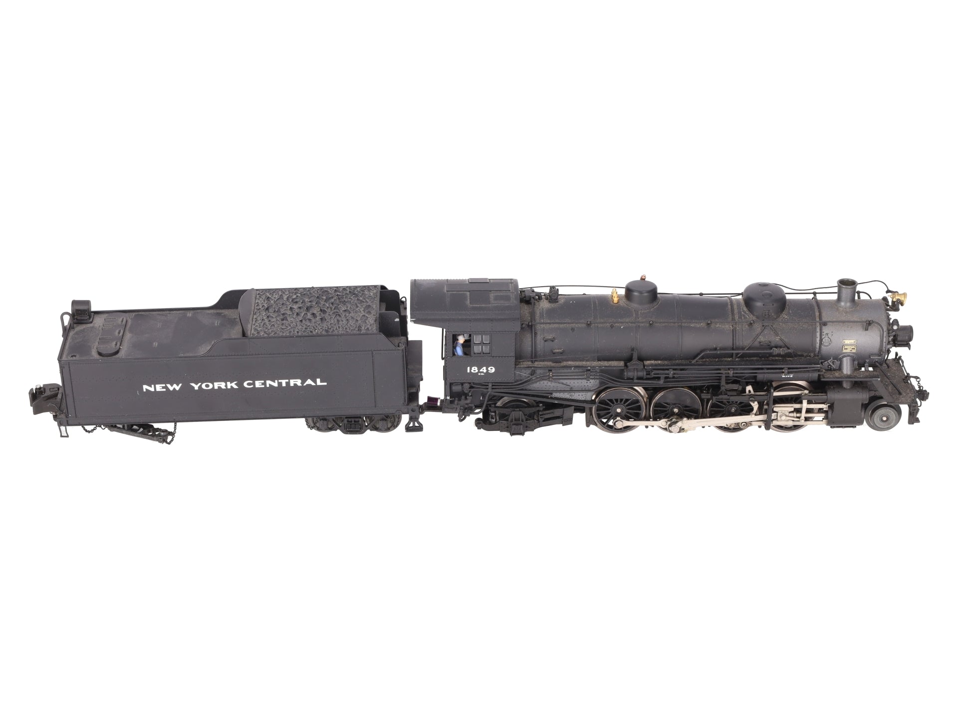 American Flyer 6-48036 S Scale New York Central Mikado 2-8-2 Steam Locomotive VG/Box