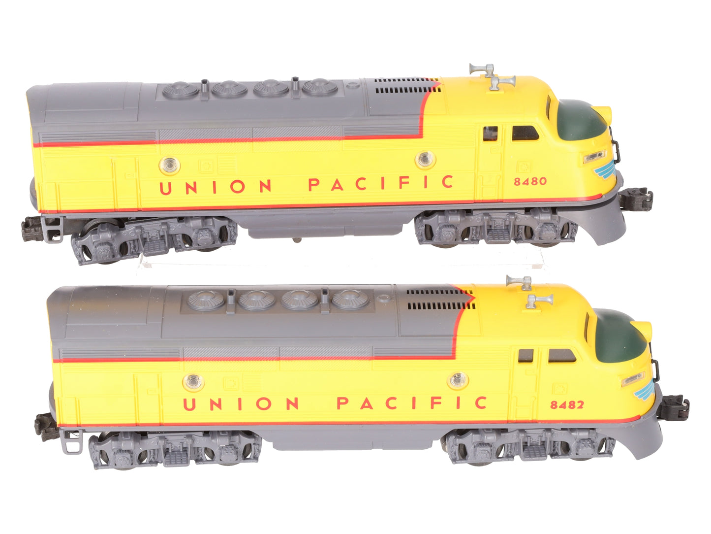 Lionel 6-8480 O Union Pacific Powered and Dummy F3 AA Diesel Set #8480/8482 VG/Box