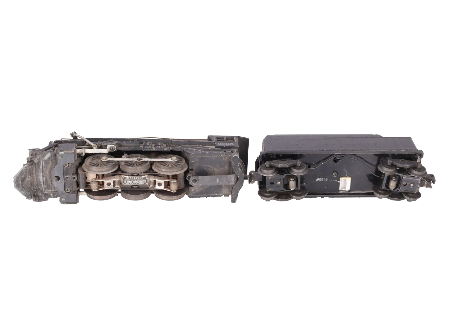 Lionel 2025 Vintage O 2-6-2 Die-Cast Steam Locomotive & 6466W Tender