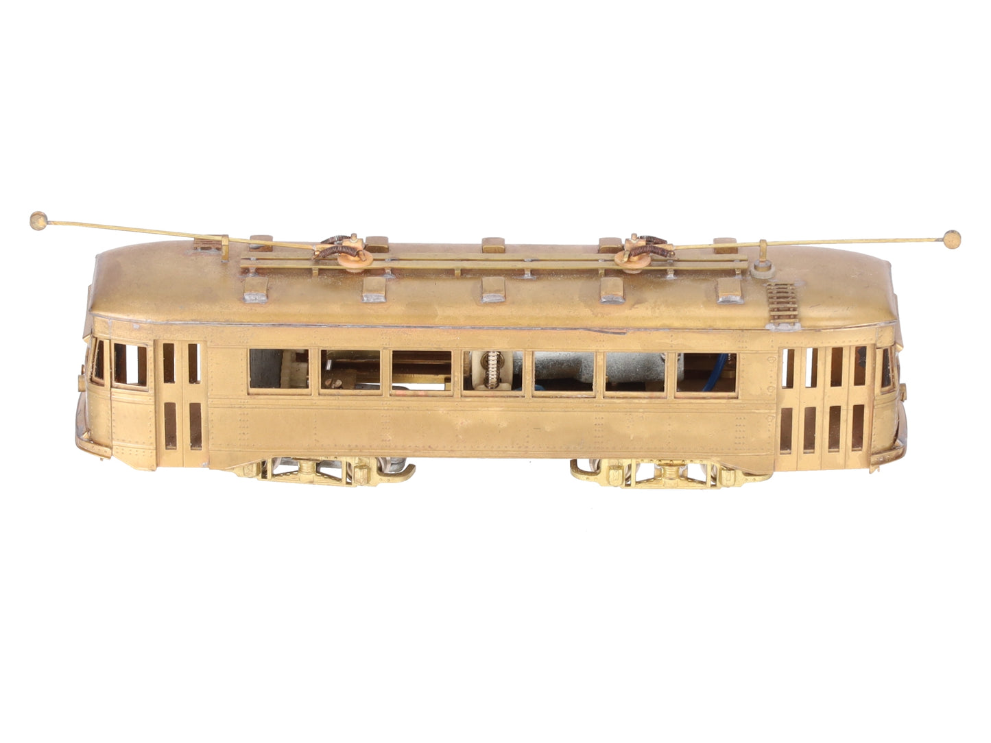 Northwest Short Line 1930 HO BRASS Brill Master Unit Trolly VG