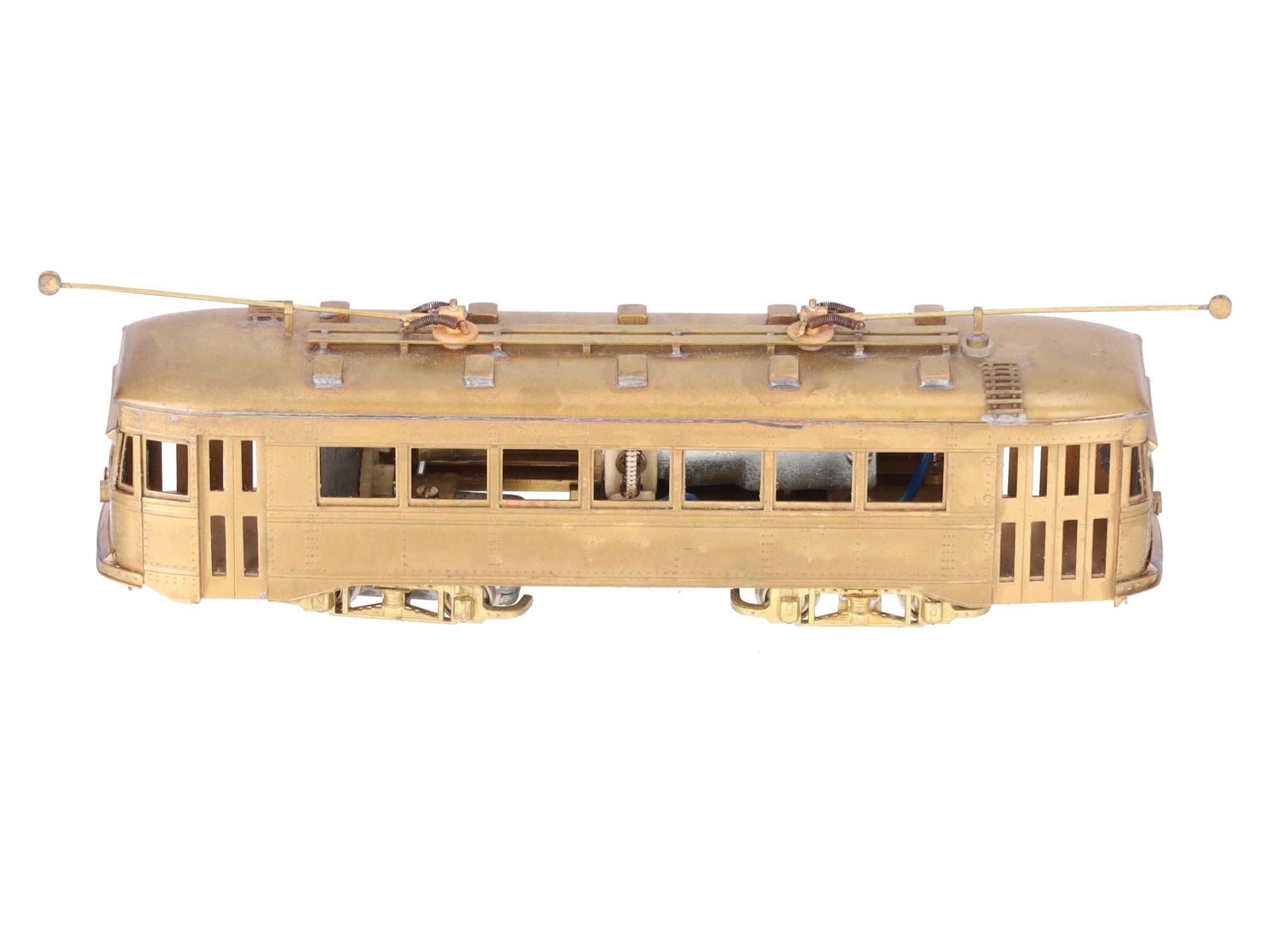 Northwest Short Line 1930 HO BRASS Brill Master Unit Trolly VG