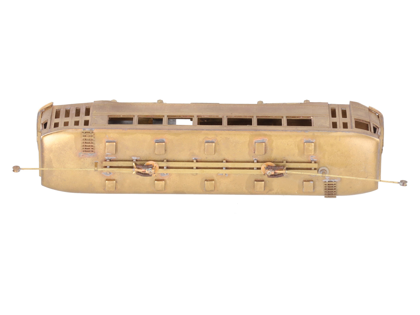 Northwest Short Line 1930 HO BRASS Brill Master Unit Trolly VG