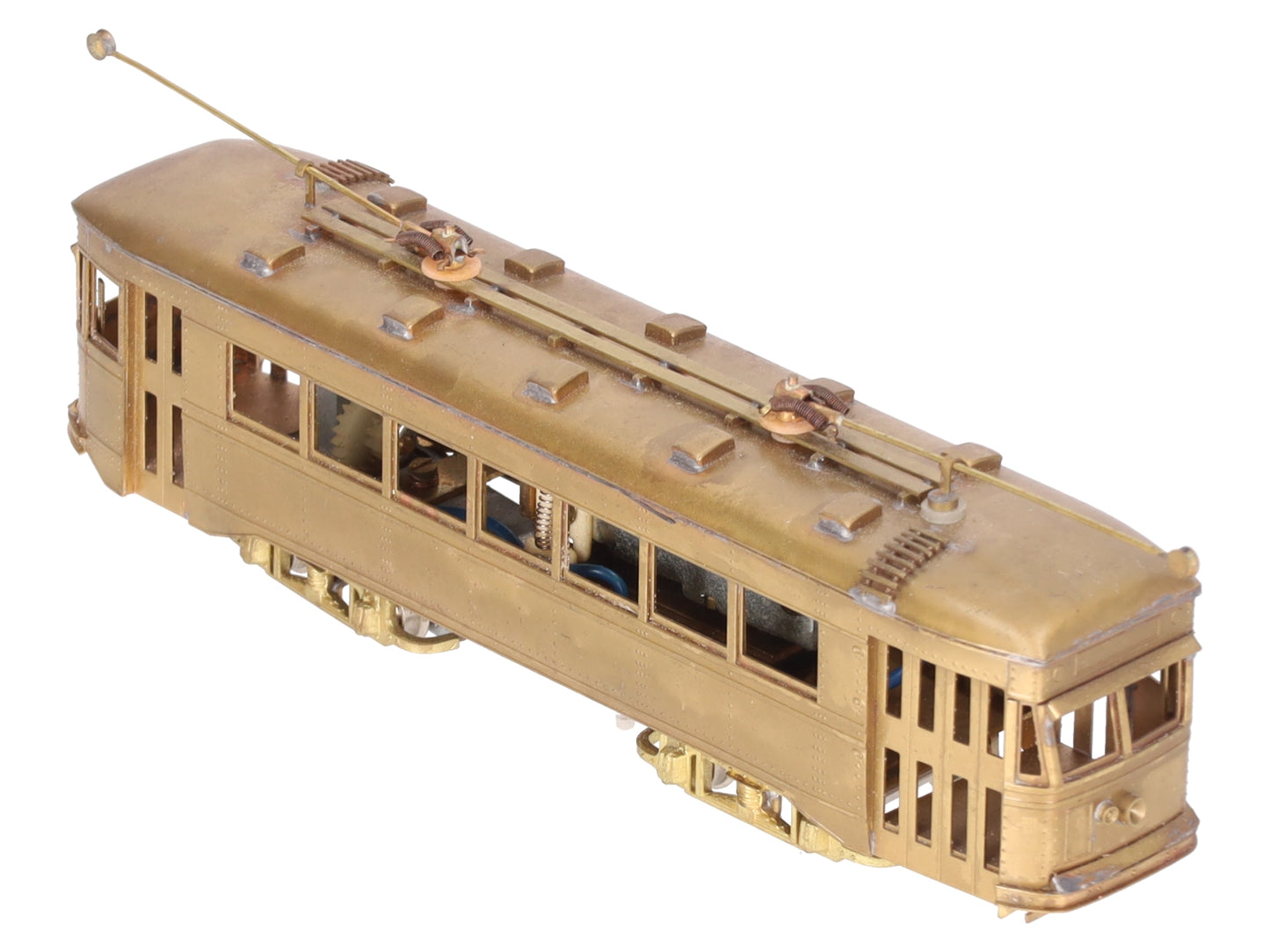 Northwest Short Line 1930 HO BRASS Brill Master Unit Trolly VG