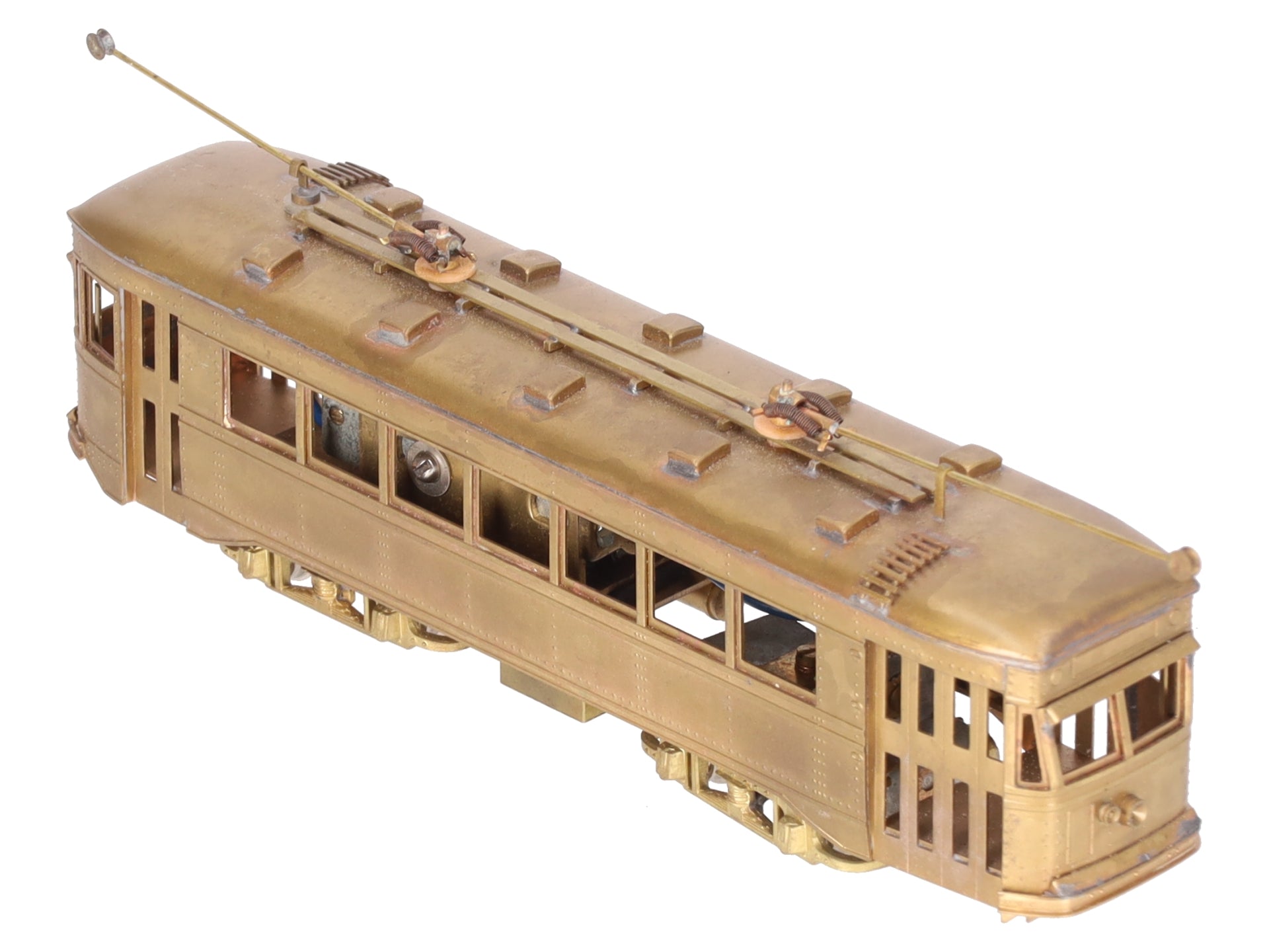 Northwest Short Line 1930 HO BRASS Brill Master Unit Trolly VG