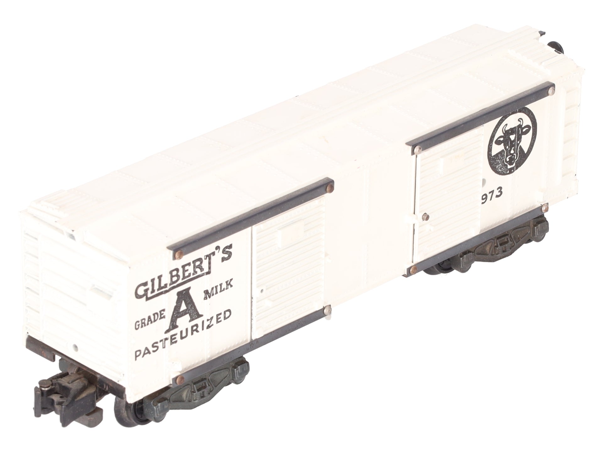 American Flyer 973 Vintage S Gilbert's Operating Milk Car Set VG/Box
