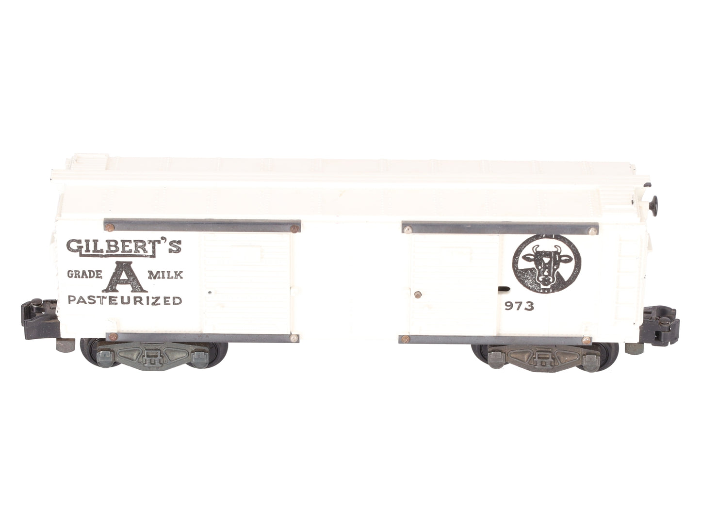 American Flyer 973 Vintage S Gilbert's Operating Milk Car Set VG/Box