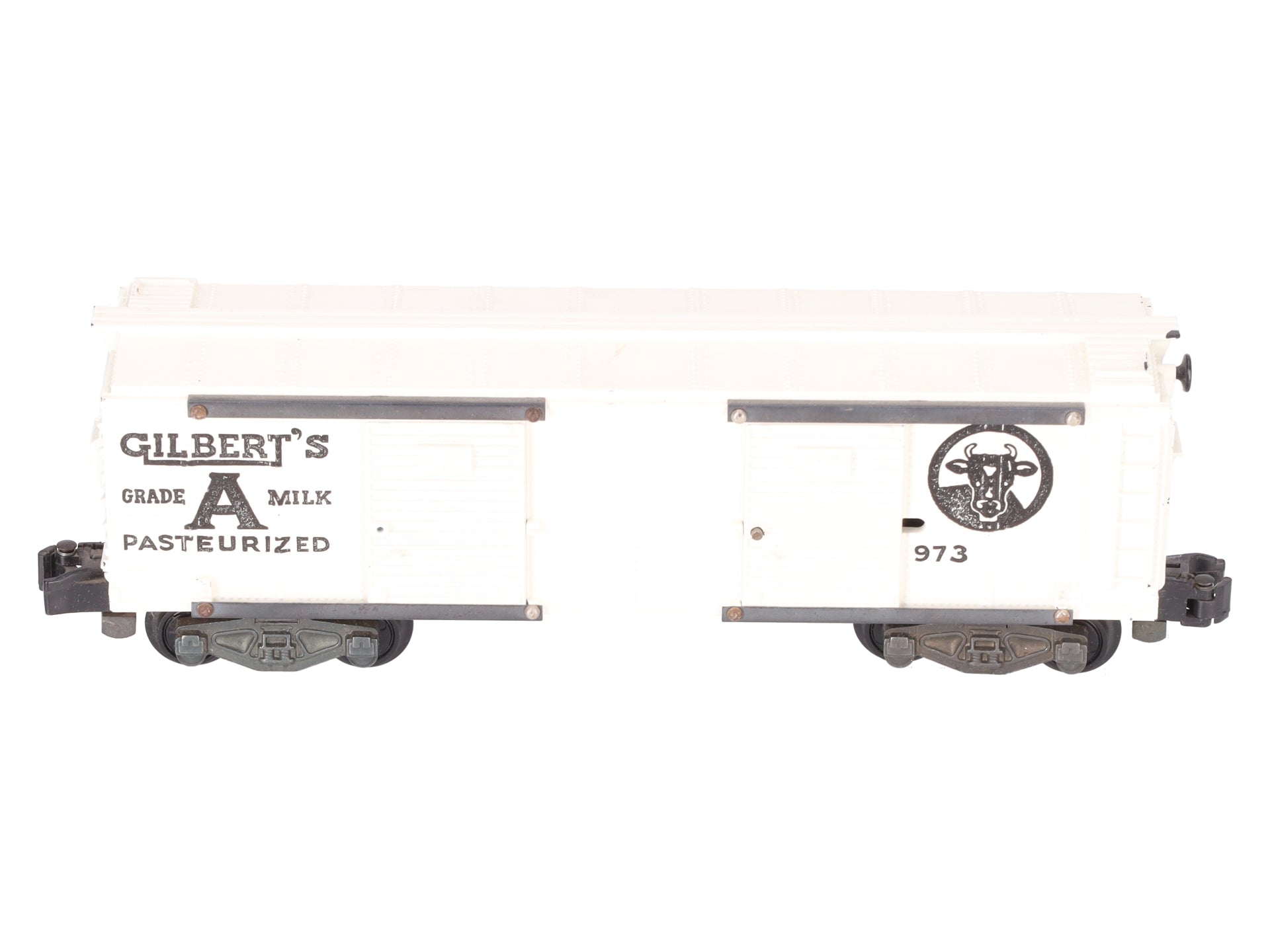 American Flyer 973 Vintage S Gilbert's Operating Milk Car Set VG/Box