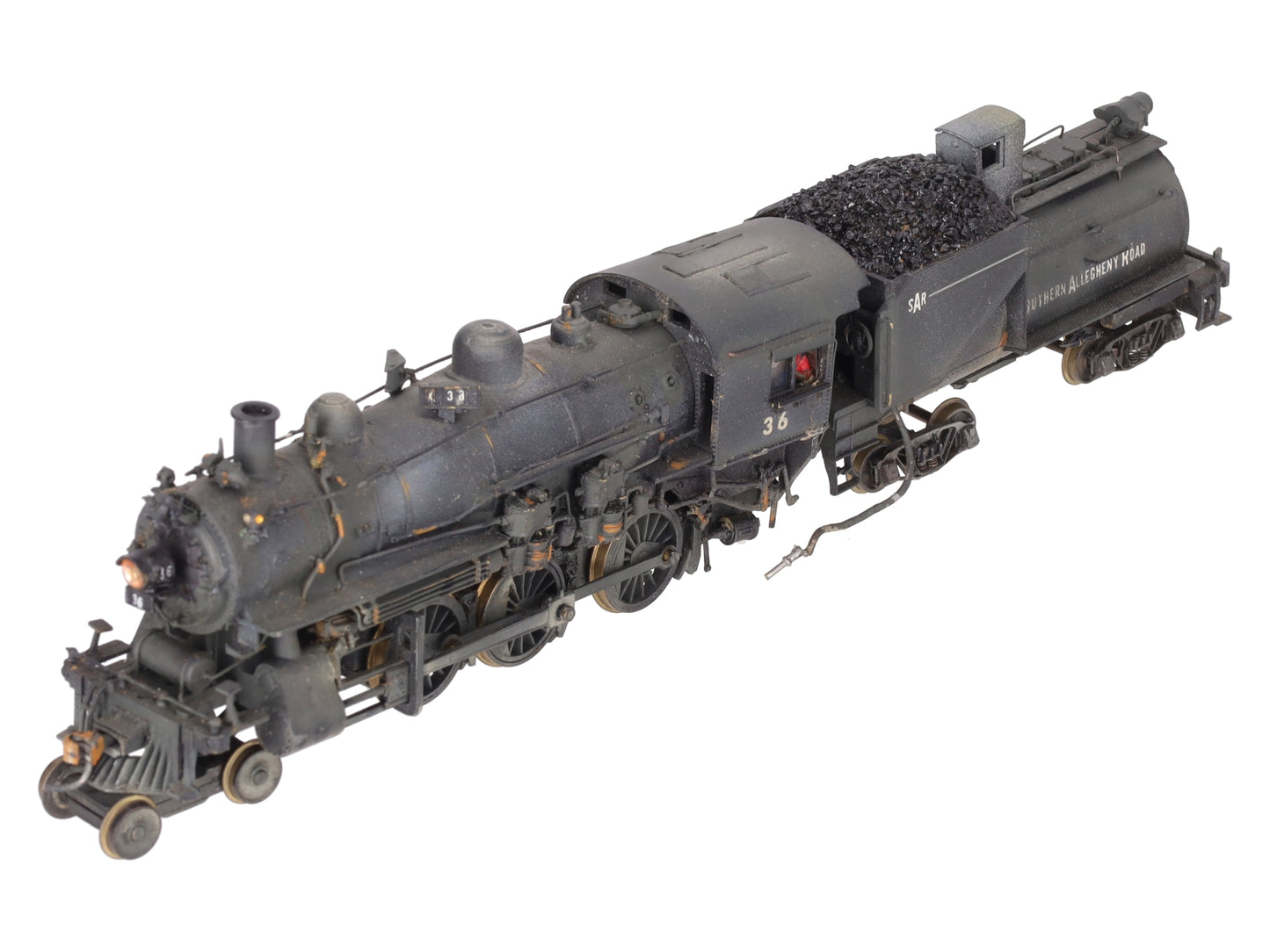 Roundhouse 455 HO Scale SAR 4-6-0 10 Wheeler Loco - Assembled/Custom