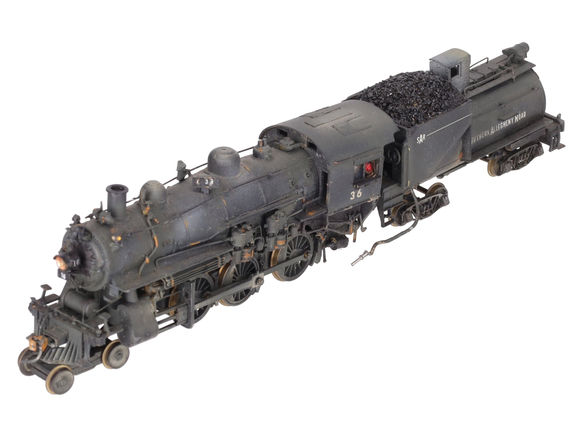 Roundhouse 455 HO Scale SAR 4-6-0 10 Wheeler Loco - Assembled/Custom