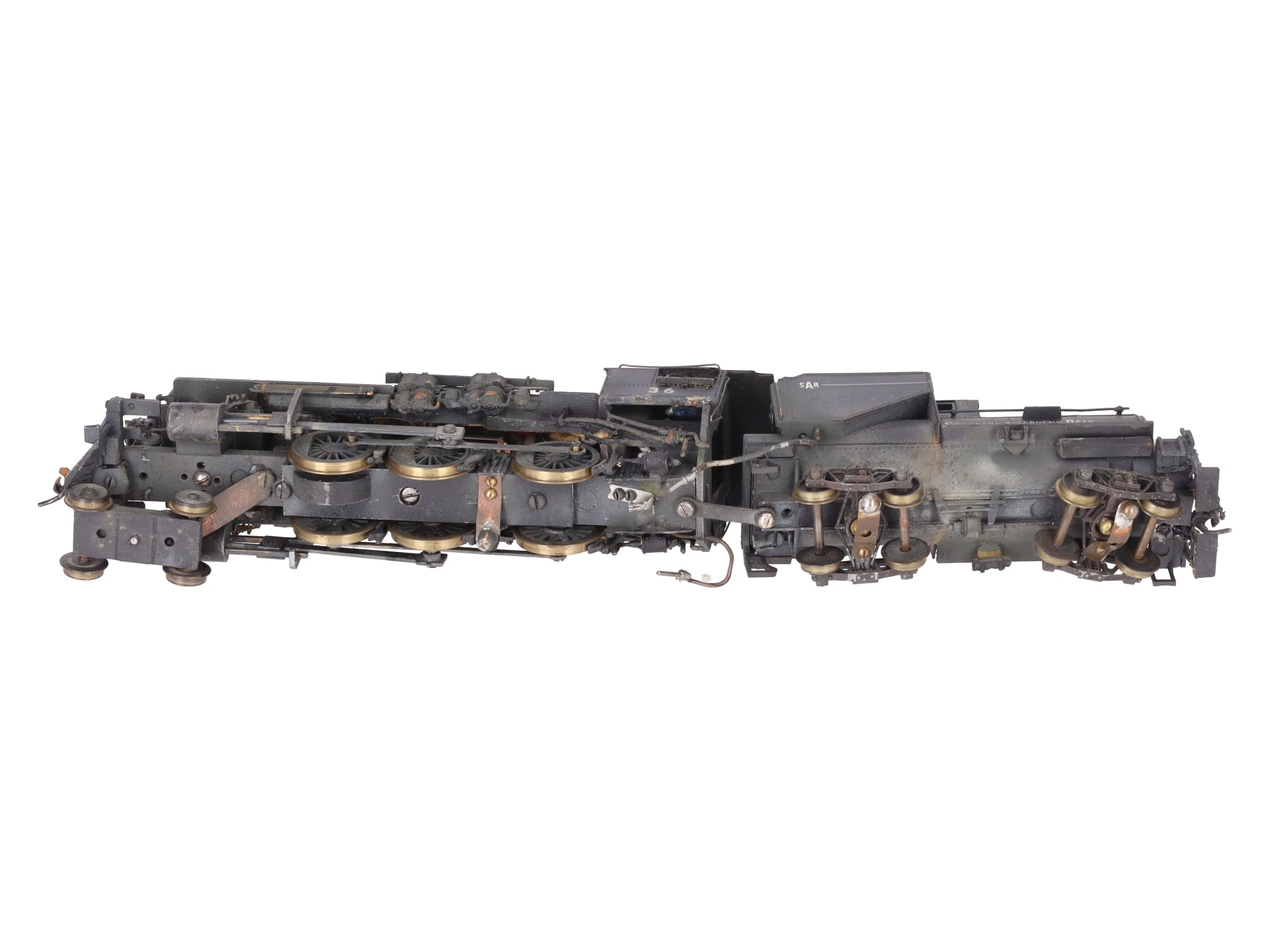Roundhouse 455 HO Scale SAR 4-6-0 10 Wheeler Loco - Assembled/Custom