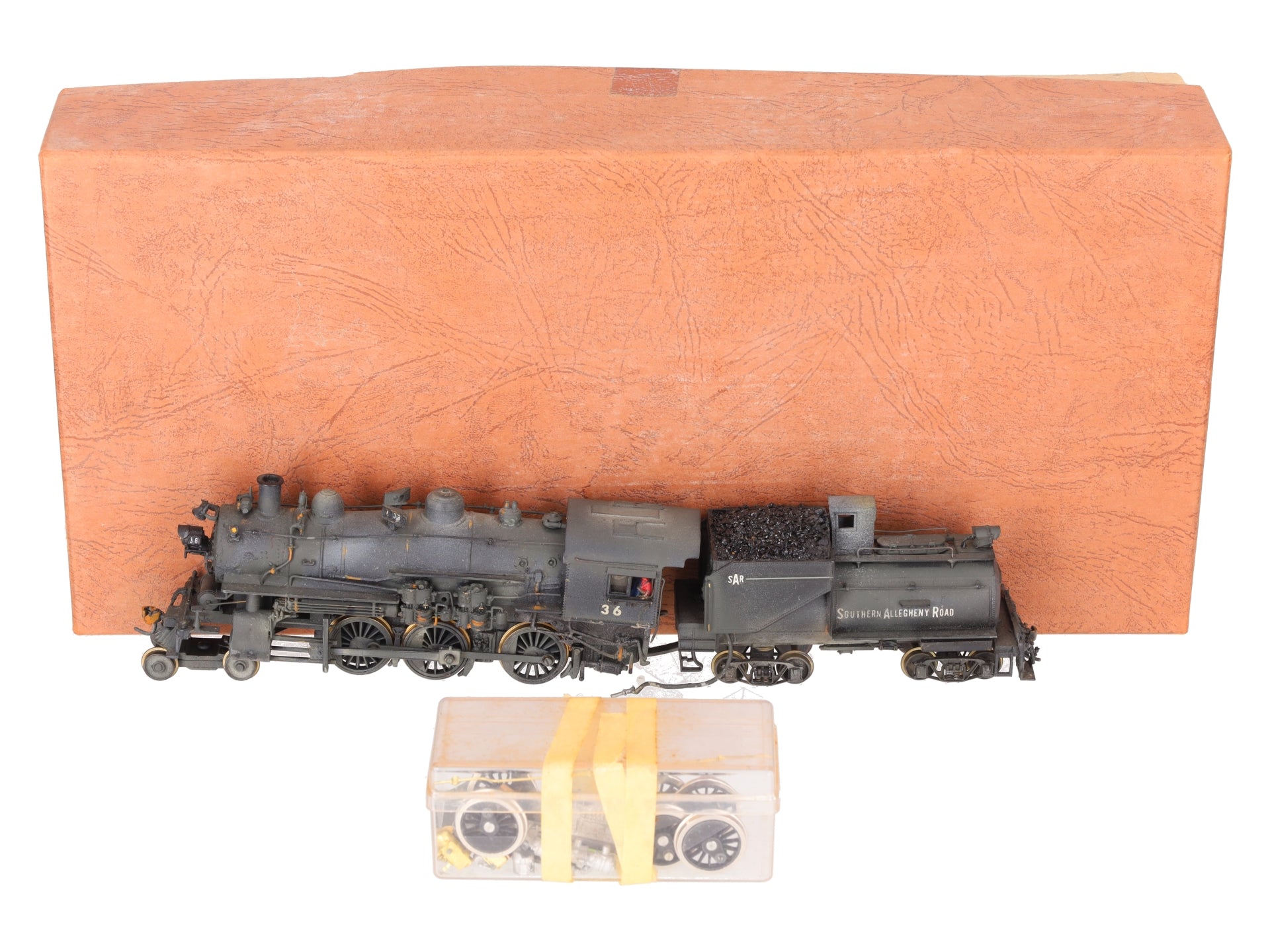 Roundhouse 455 HO Scale SAR 4-6-0 10 Wheeler Loco - Assembled/Custom