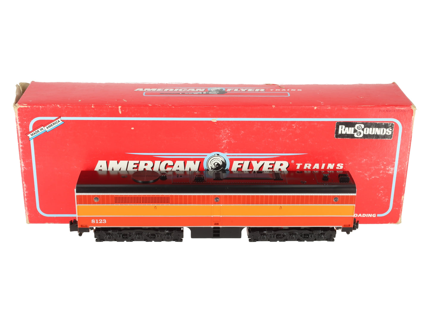 American Flyer 6-48123 S Southern Pacific Non-Powered B Unit Diesel Locomotive EX/Box