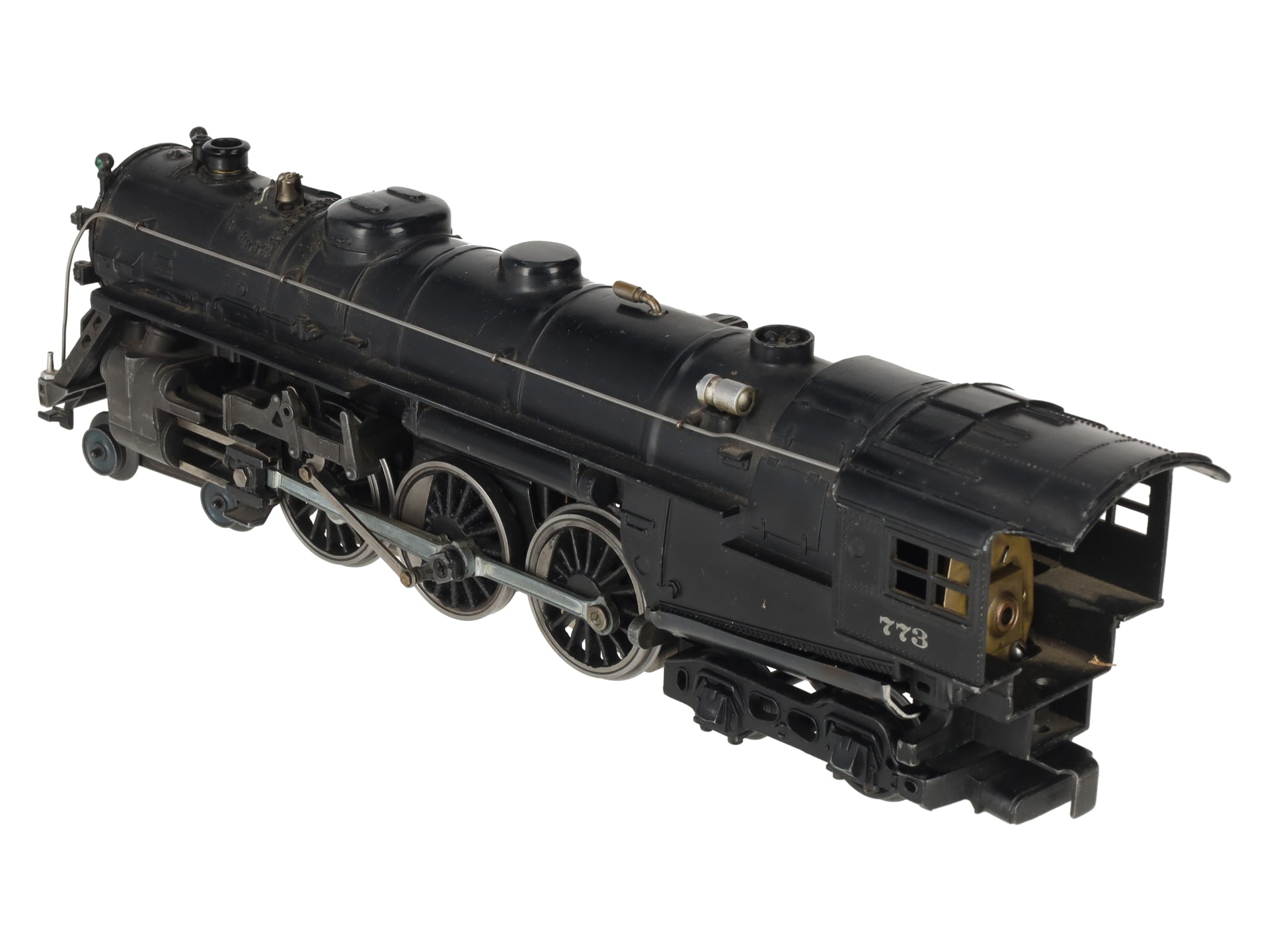 Lionel 773 Vintage O 4-6-4 Hudson Steam Locomotive -1950 Version VG/Box
