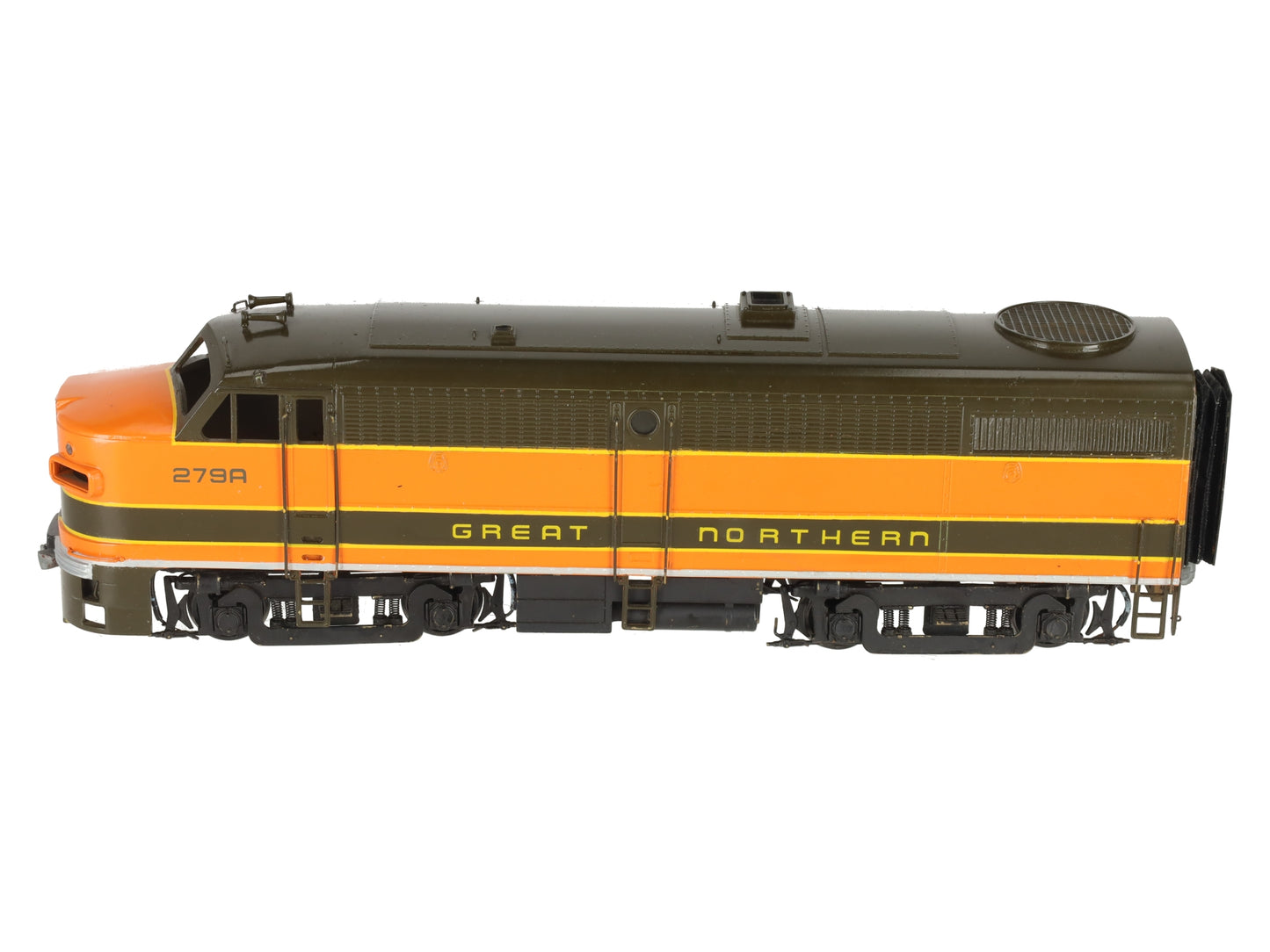 O Scale (2-Rail) Custom Great Northern BRASS Diesel Locomotive #279A VG