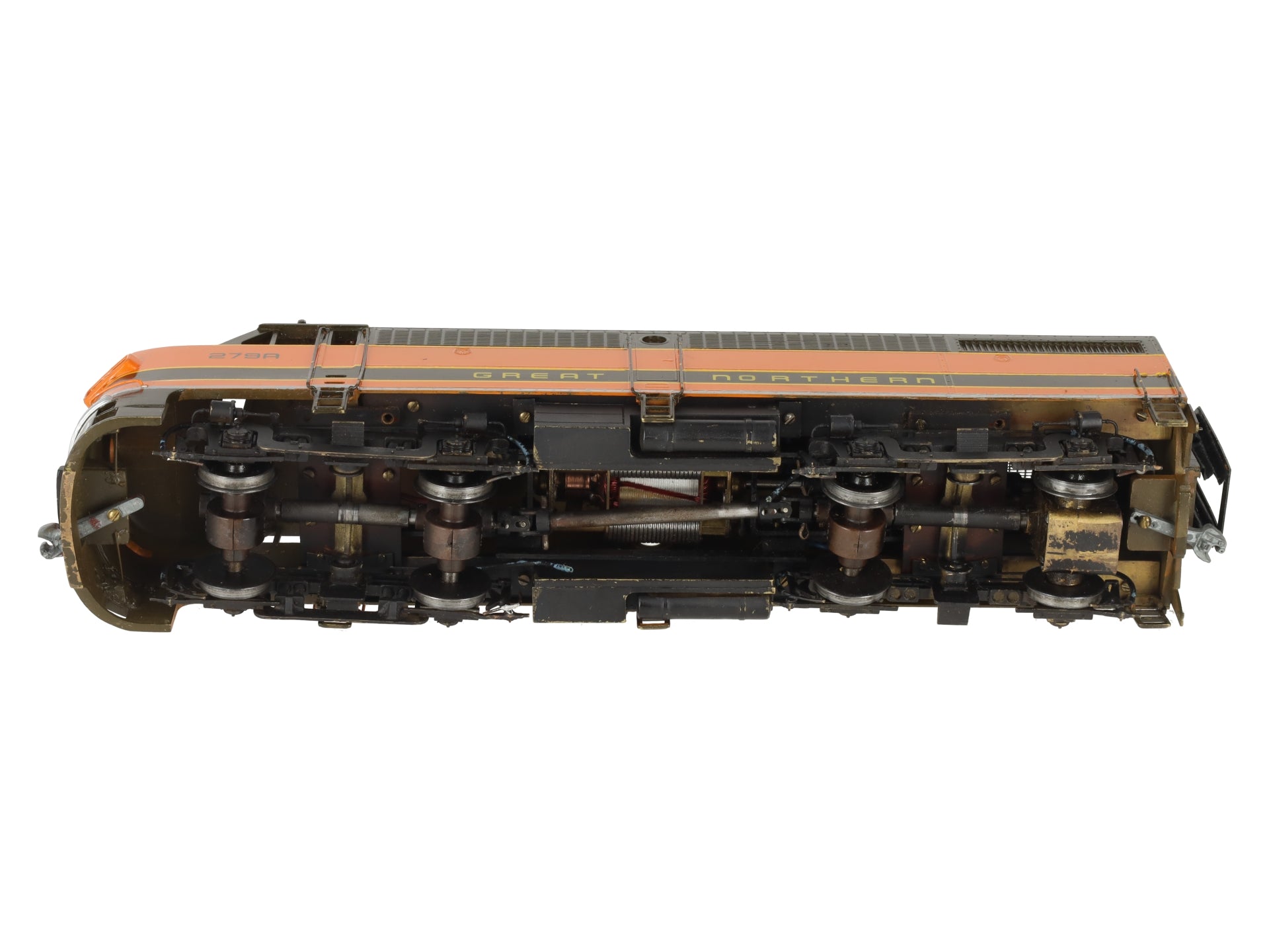 O Scale (2-Rail) Custom Great Northern BRASS Diesel Locomotive #279A VG