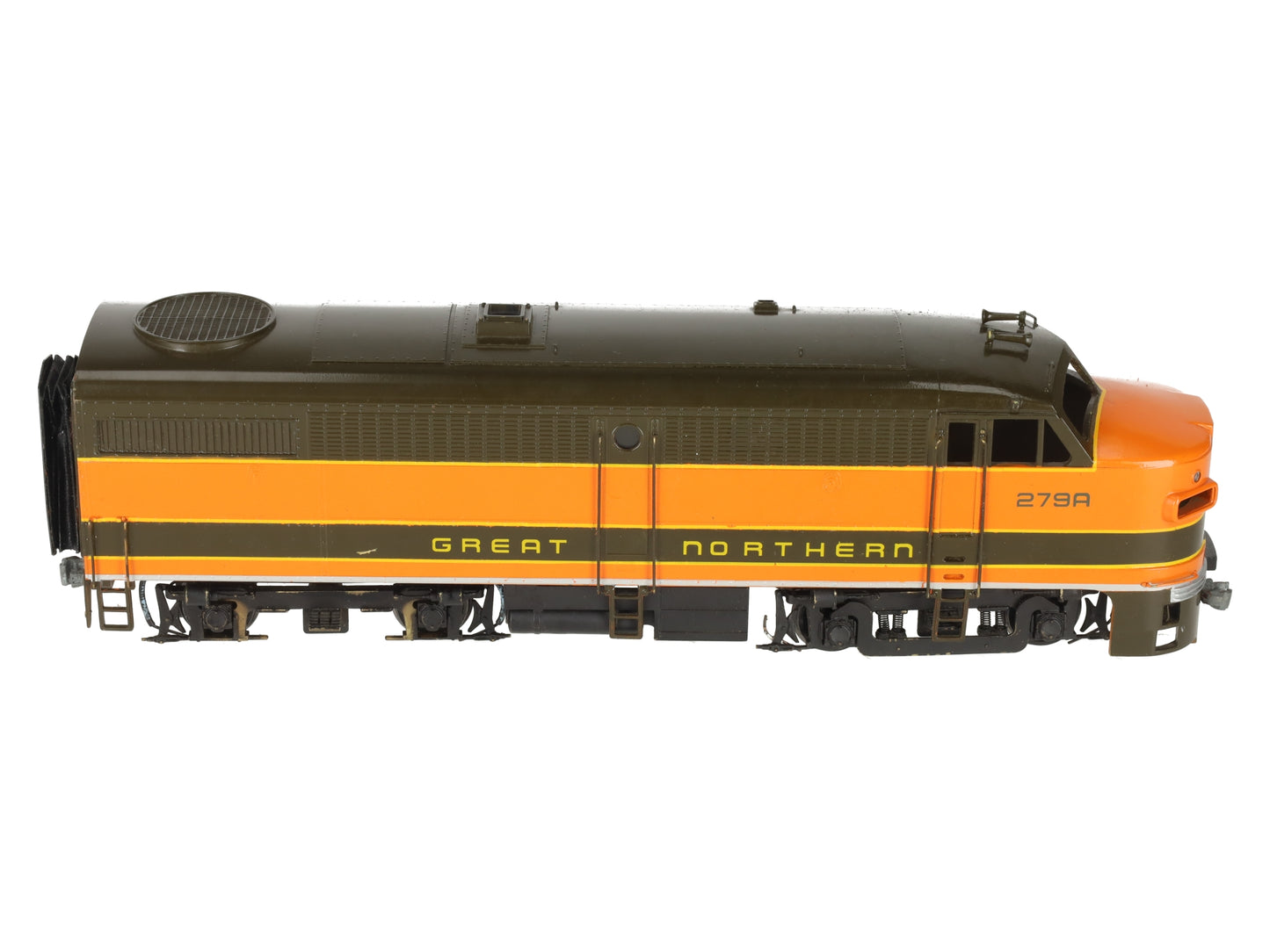 O Scale (2-Rail) Custom Great Northern BRASS Diesel Locomotive #279A VG