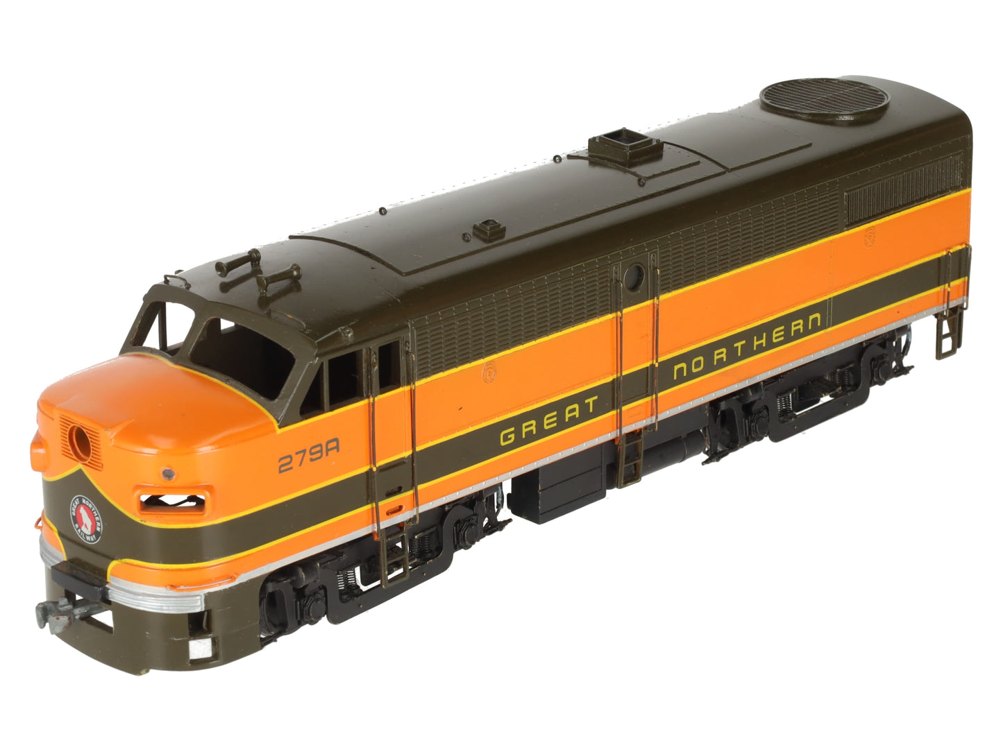 O Scale (2-Rail) Custom Great Northern BRASS Diesel Locomotive #279A VG