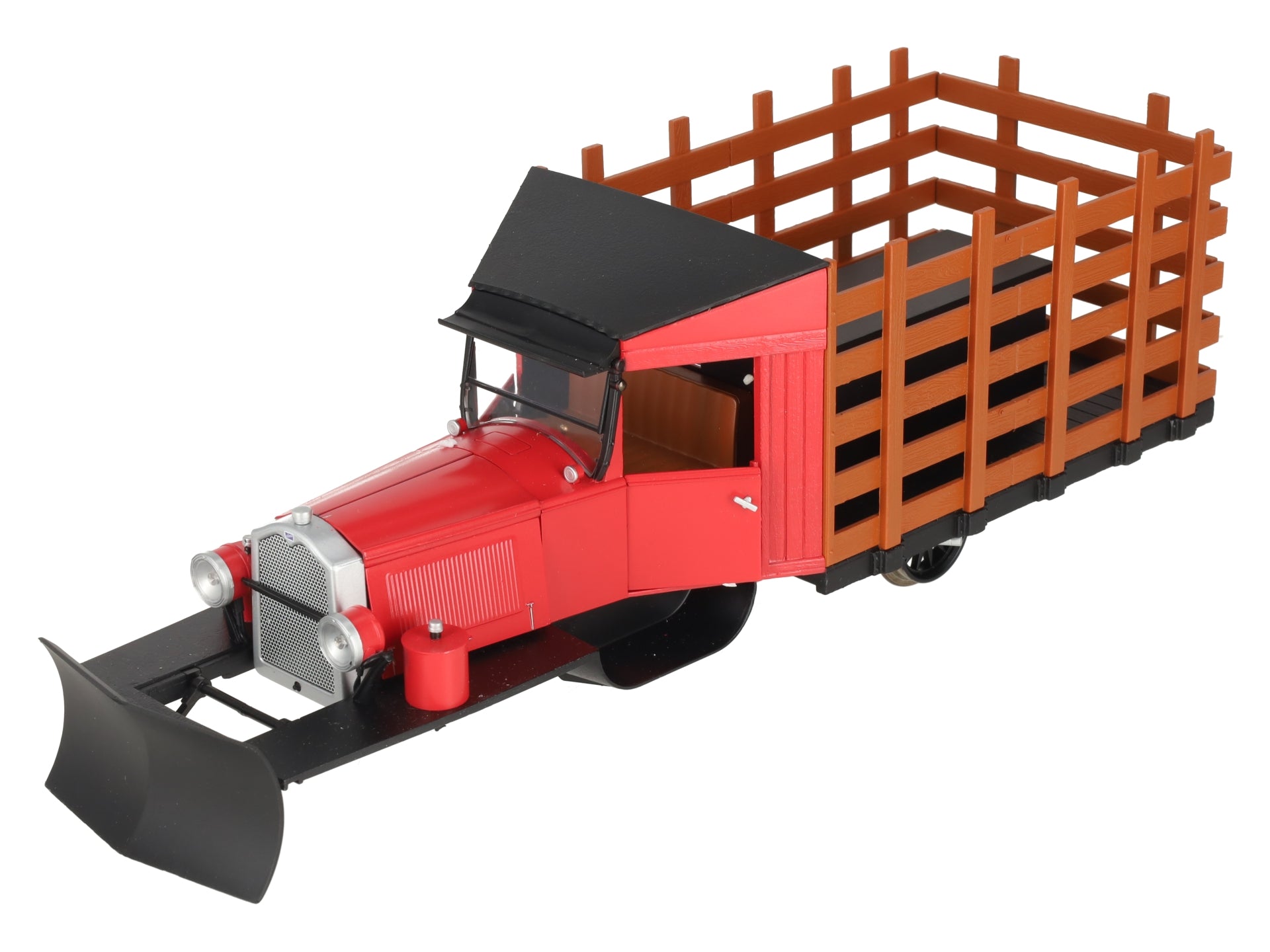 Bachmann 82394 G Scale Red & Black Rail Truck VG/Box
