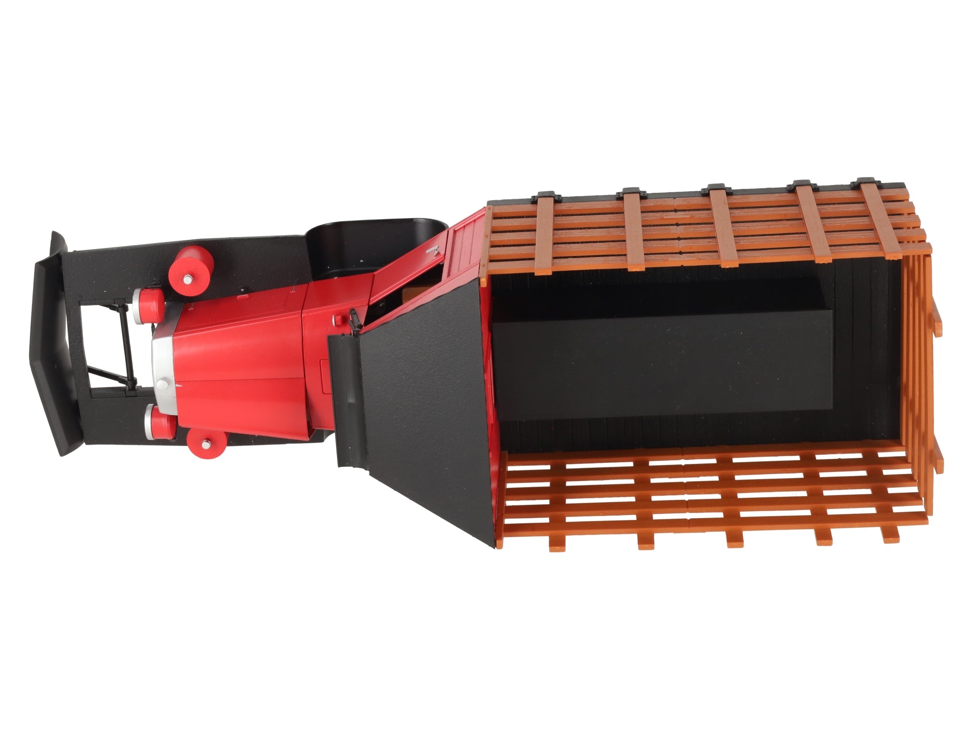 Bachmann 82394 G Scale Red & Black Rail Truck VG/Box