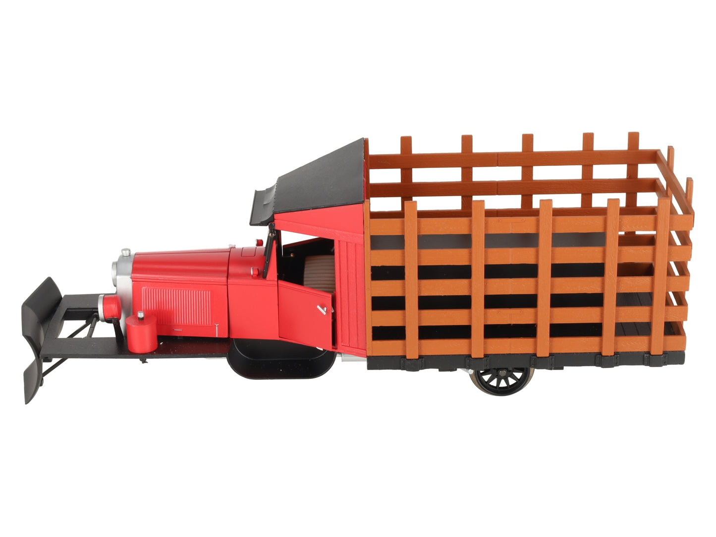 Bachmann 82394 G Scale Red & Black Rail Truck