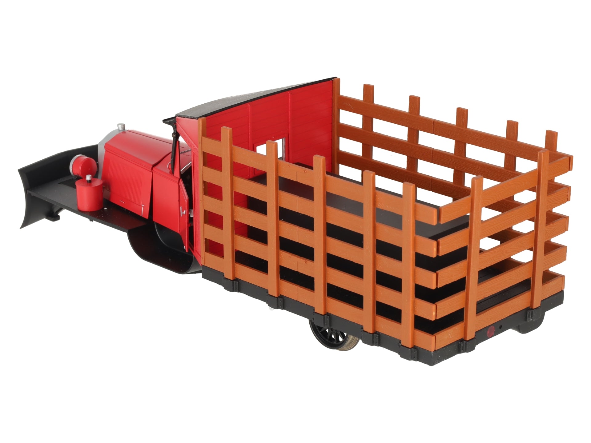 Bachmann 82394 G Scale Red & Black Rail Truck