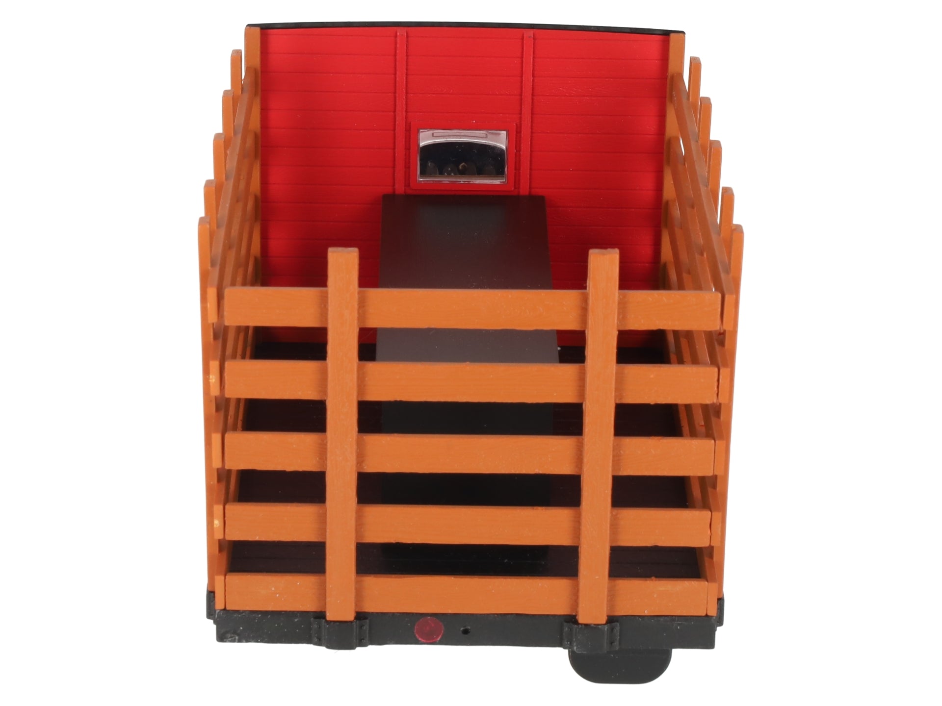 Bachmann 82394 G Scale Red & Black Rail Truck VG/Box