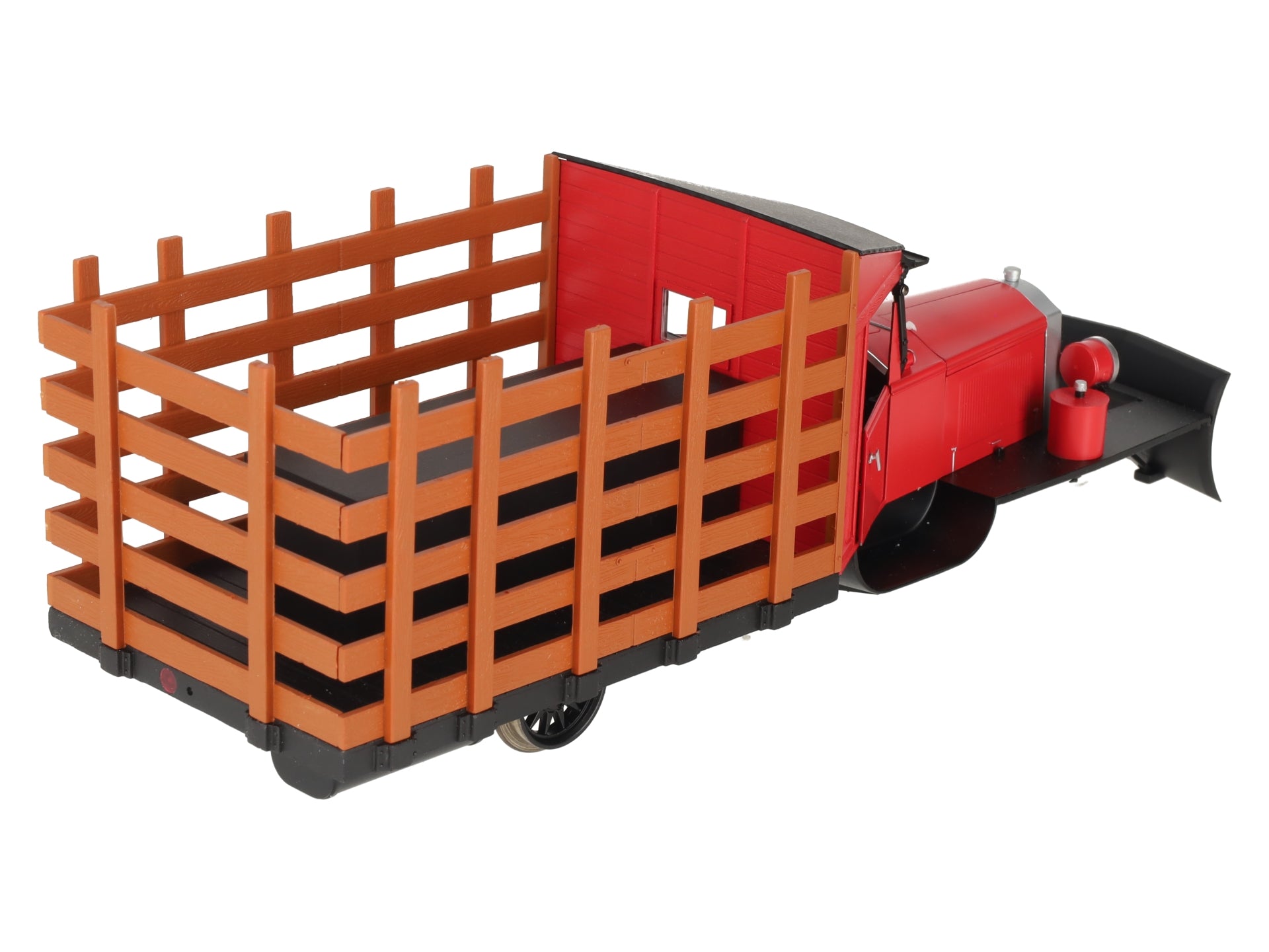 Bachmann 82394 G Scale Red & Black Rail Truck