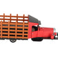 Bachmann 82394 G Scale Red & Black Rail Truck VG/Box