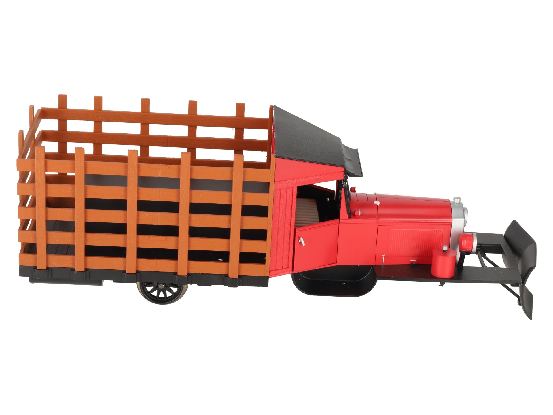 Bachmann 82394 G Scale Red & Black Rail Truck VG/Box