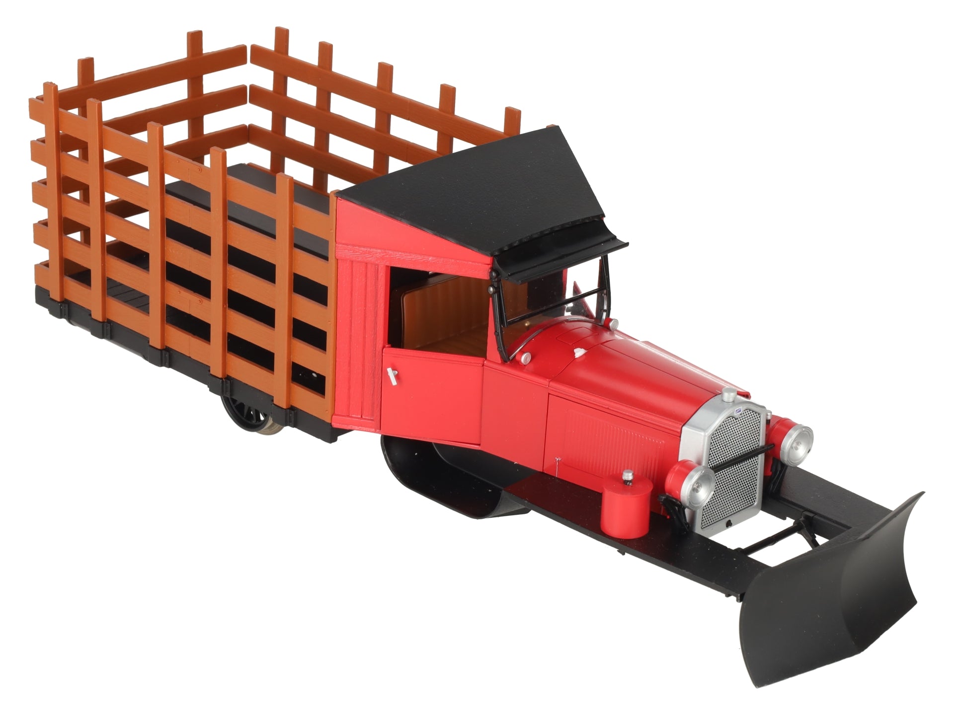 Bachmann 82394 G Scale Red & Black Rail Truck