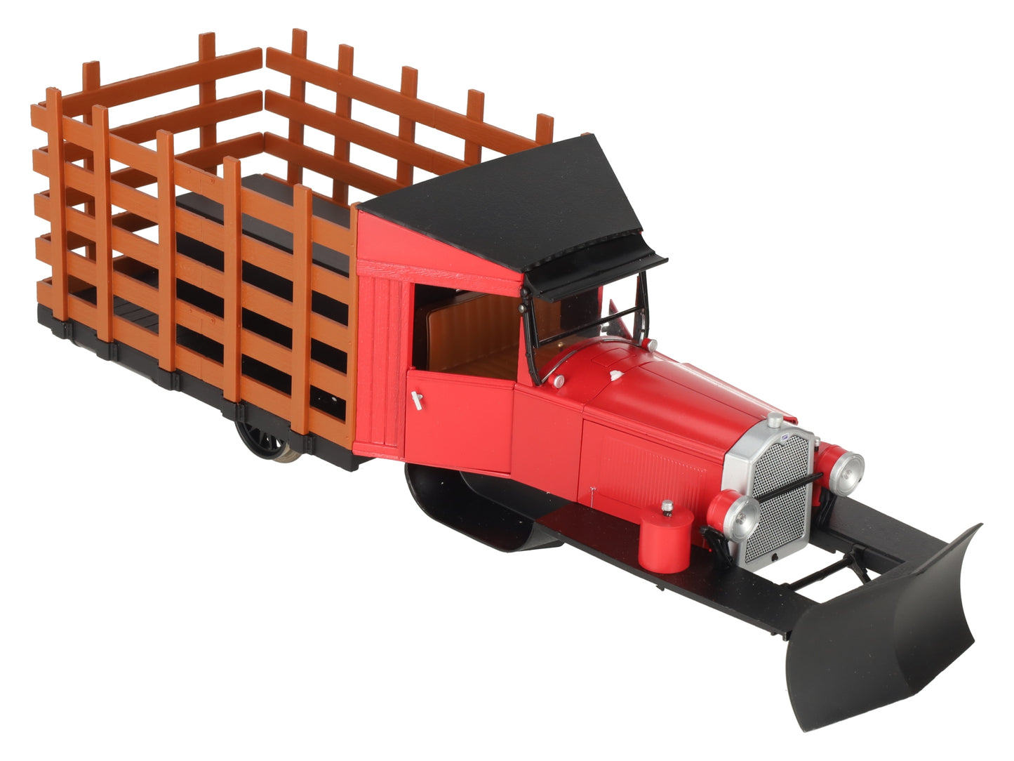 Bachmann 82394 G Scale Red & Black Rail Truck VG/Box