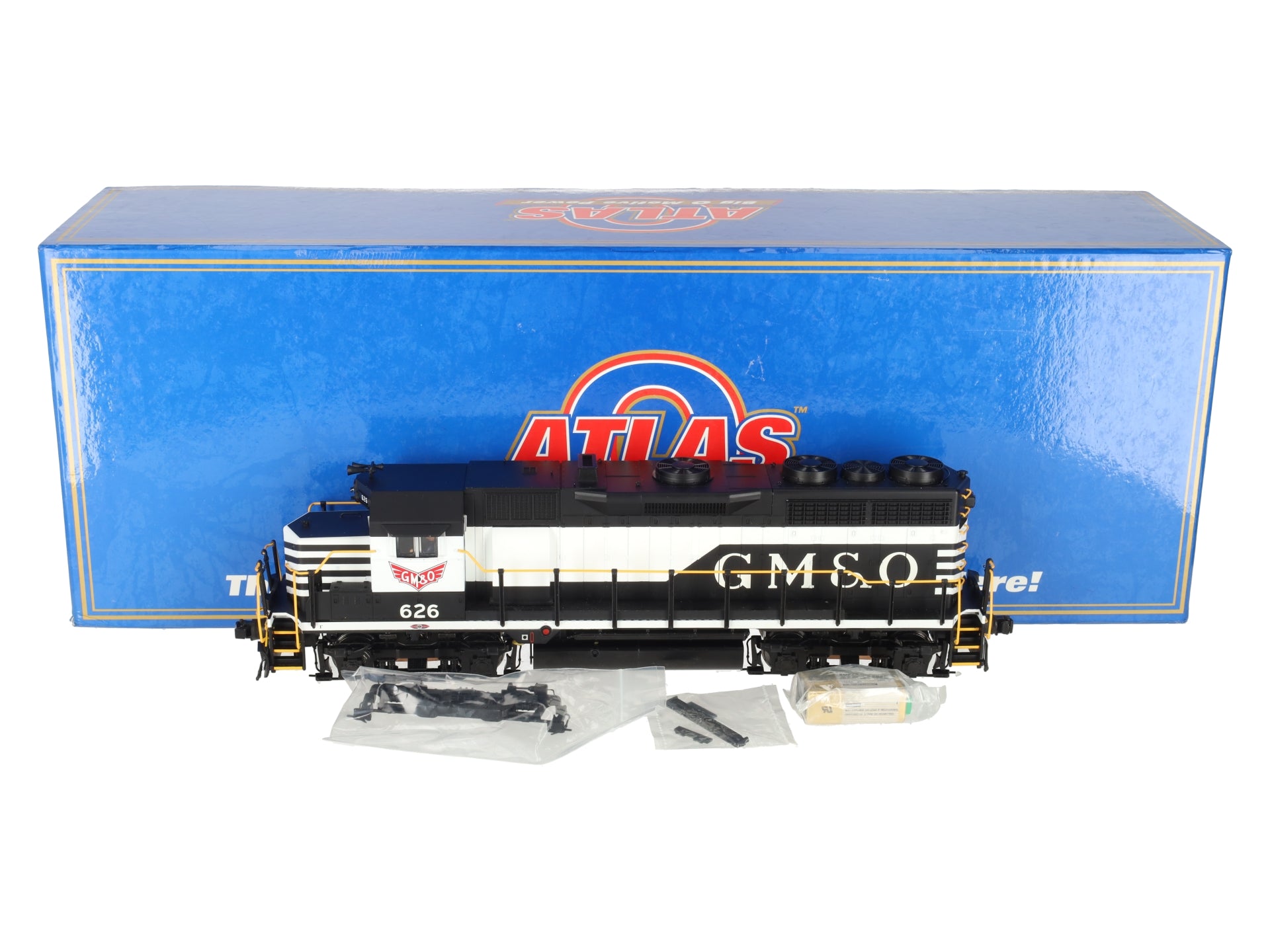 Atlas 3103-2 O Gulf Mobile & Ohio Diesel Locomotive #626 (2 Rail) VG/Box