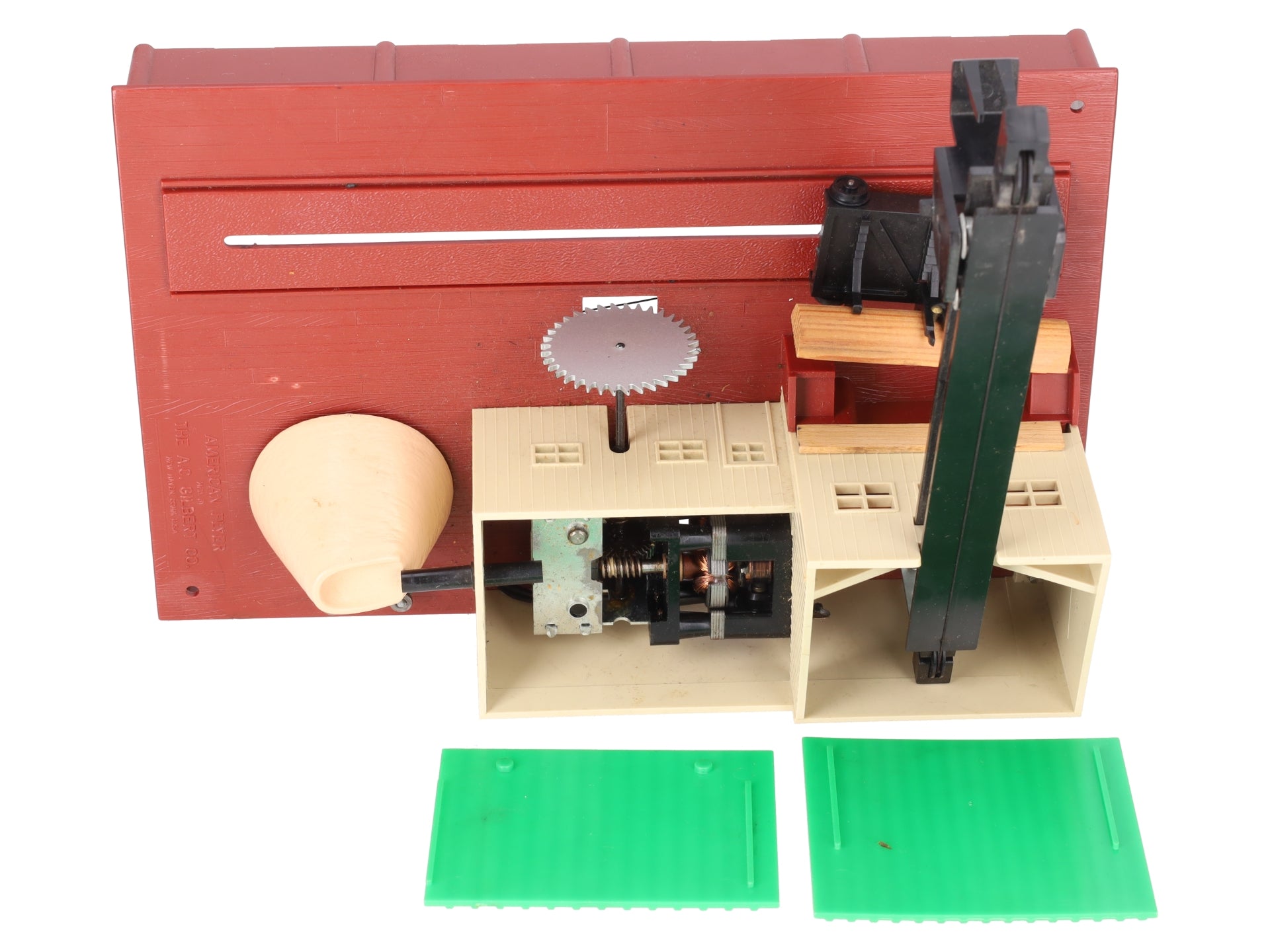 American Flyer 23796 Vintage S Remote-Control Sawmill VG/Box