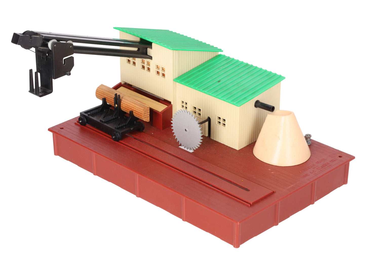American Flyer 23796 Vintage S Remote-Control Sawmill VG/Box
