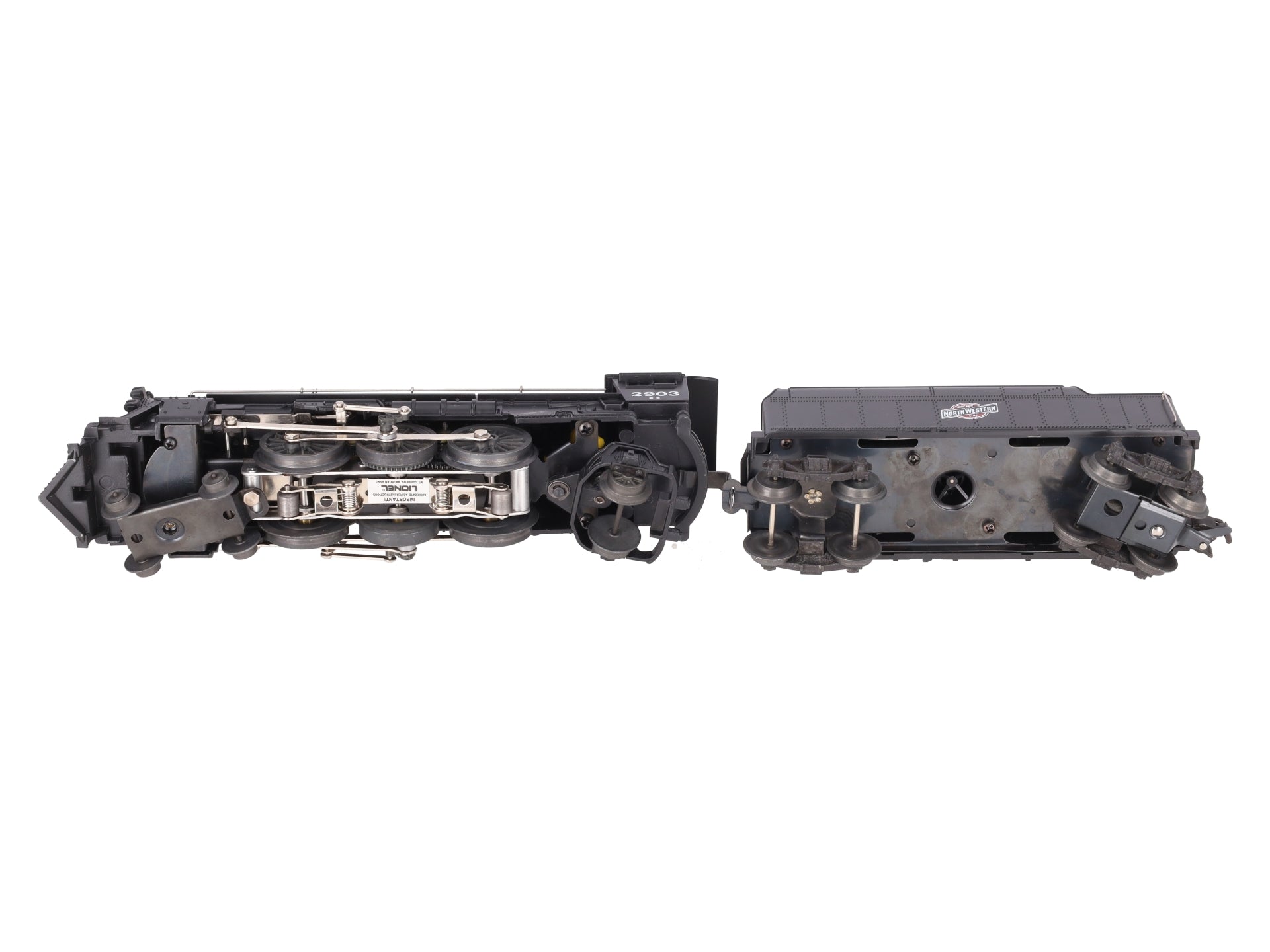 Lionel 6-18630 O Chicago and North Western 4-6-2 Steam Locomotive & Tender #2903 VG/Box