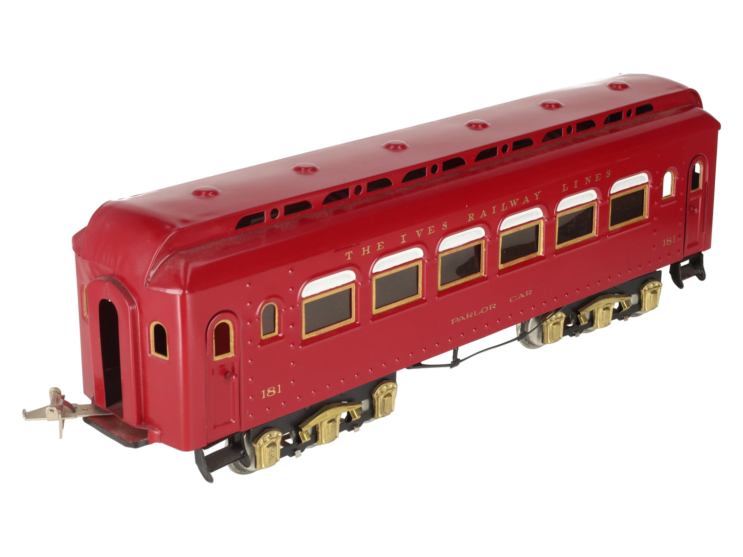Ives Vintage Standard Gauge Passenger Car #181 Custom Painted