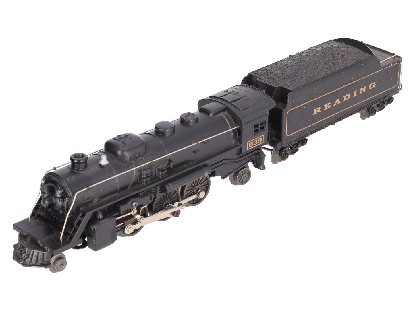 Lionel 6-18639 O Gauge Reading 4-6-2 Steam Locomotive & Tender #639 VG/Box