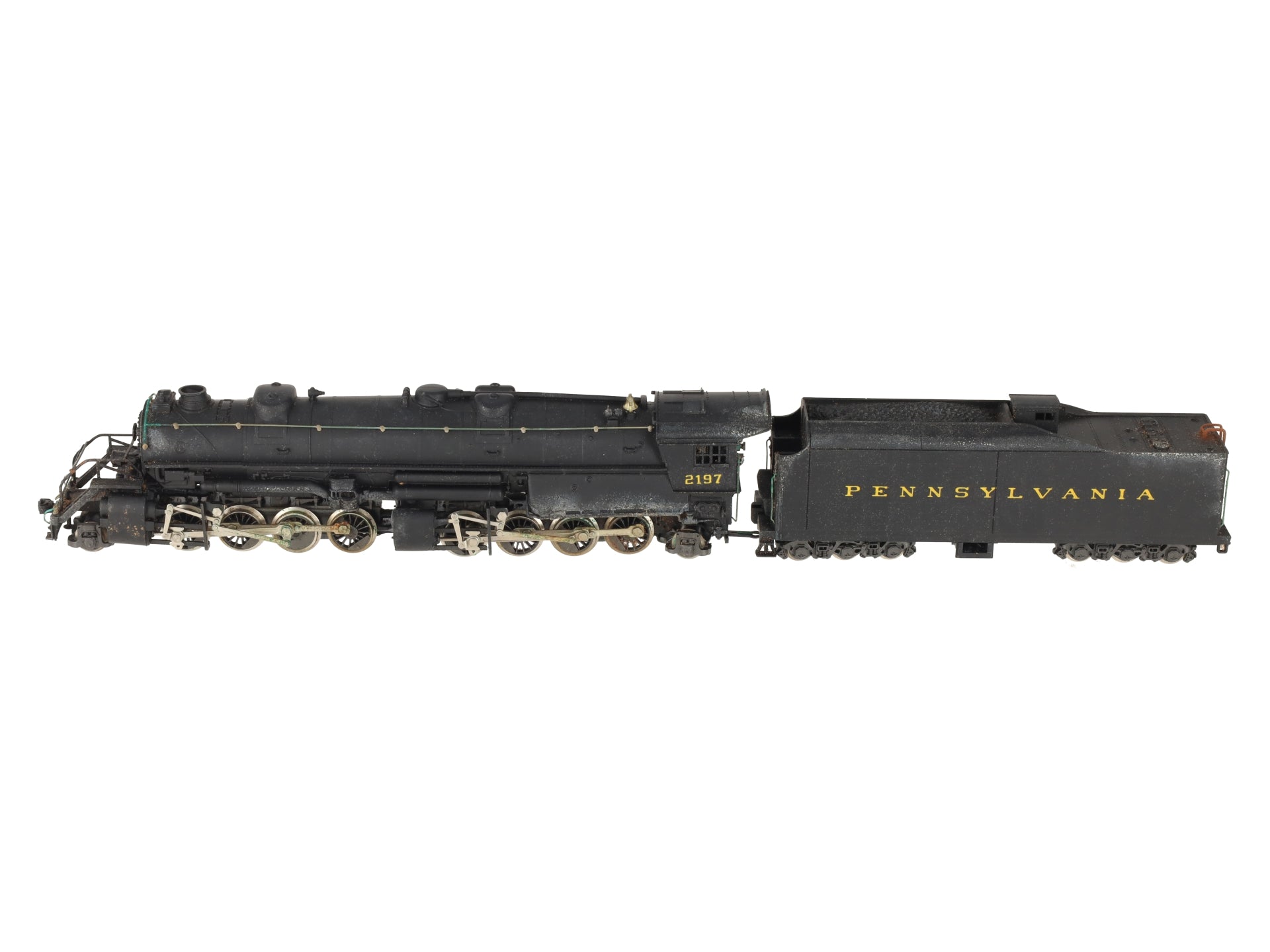 AHM 2197 HO Pennsylvania 2-8-8-2 Mallet Steam Engine & Tender #2197 VG