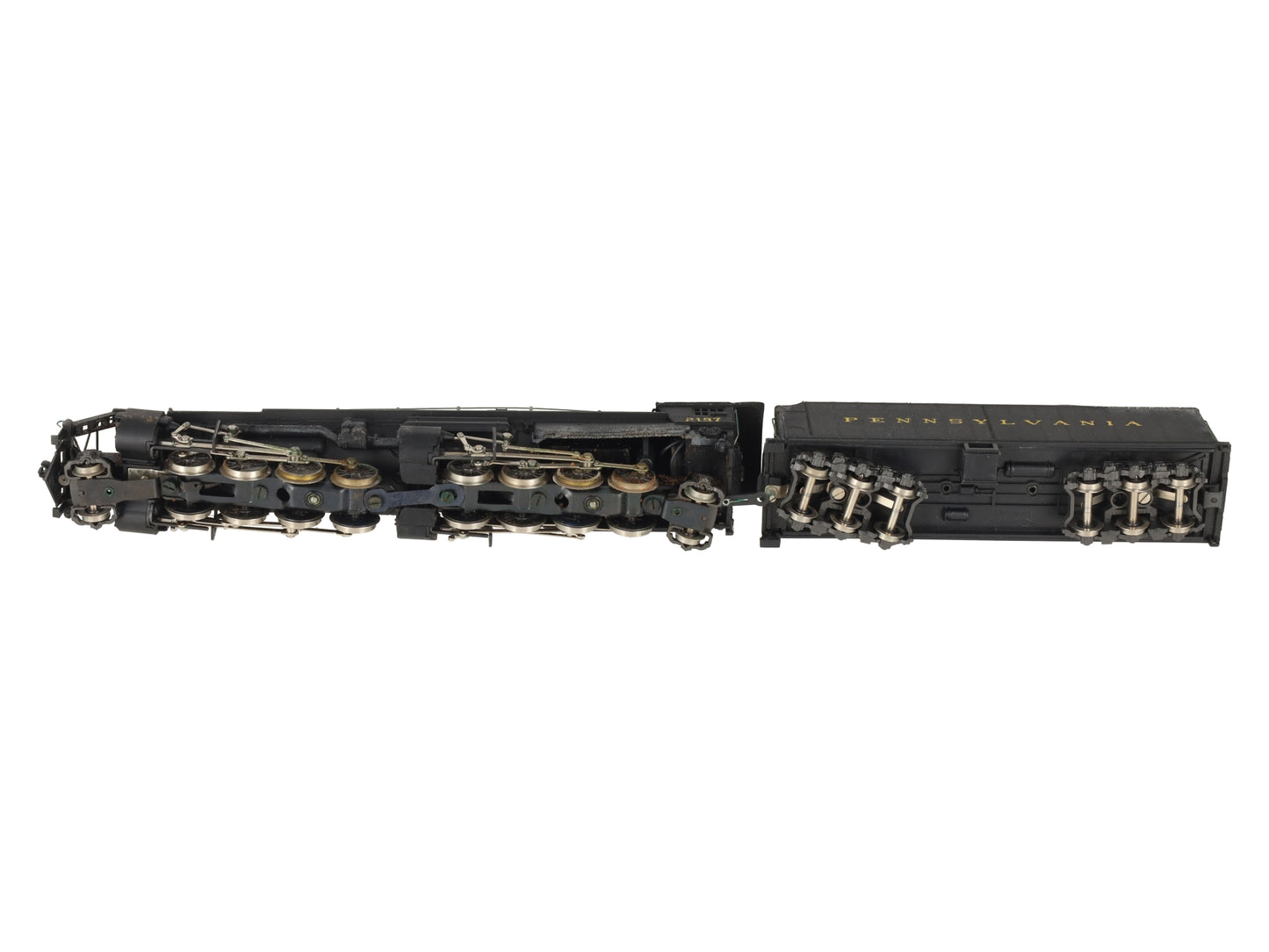 AHM 2197 HO Pennsylvania 2-8-8-2 Mallet Steam Engine & Tender #2197 VG